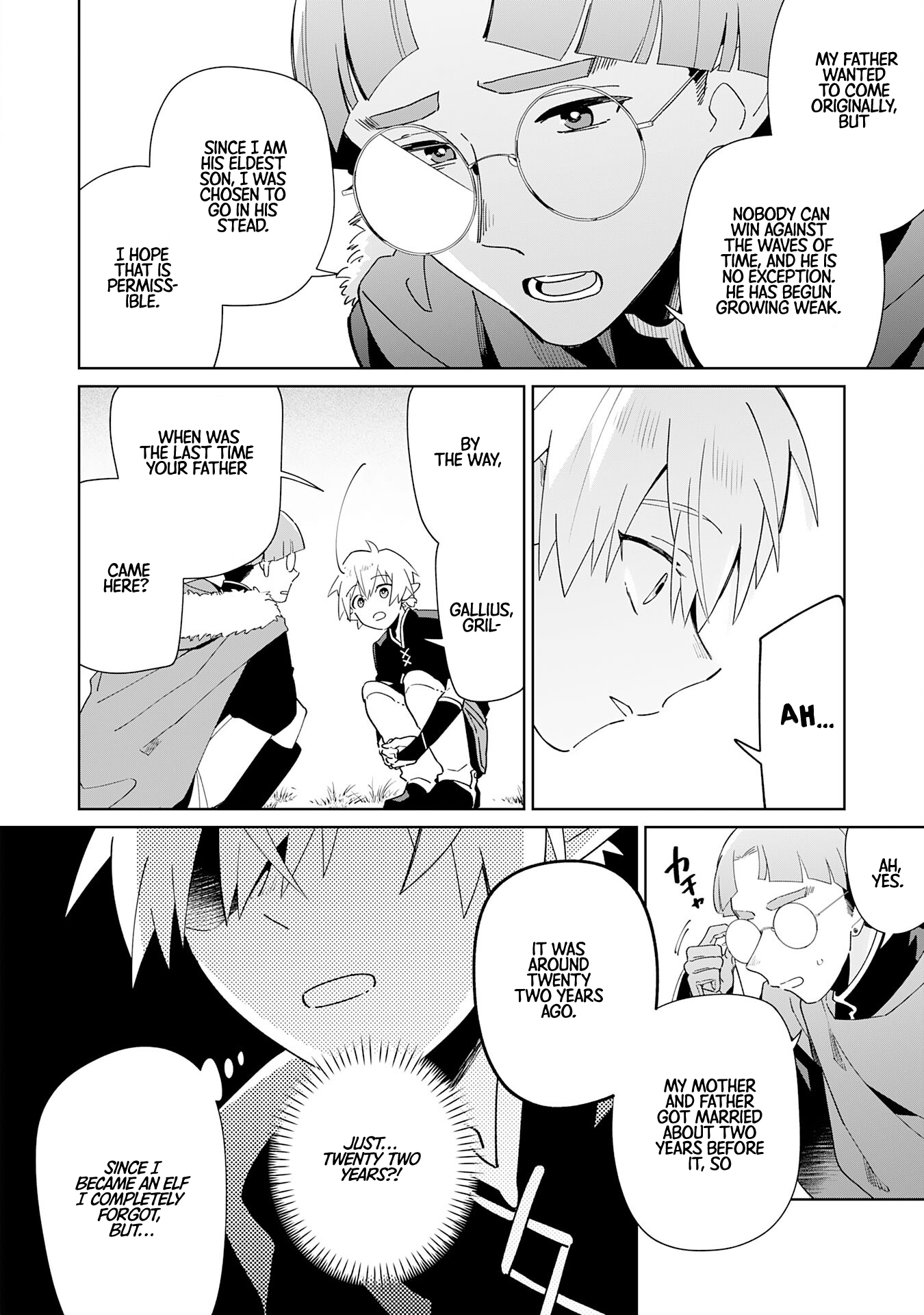 The Reincarnated Elf Left on a Journey to Master His Magic and With His Extra Lifespan Became a Living Legend Chapter 1 - Page 27
