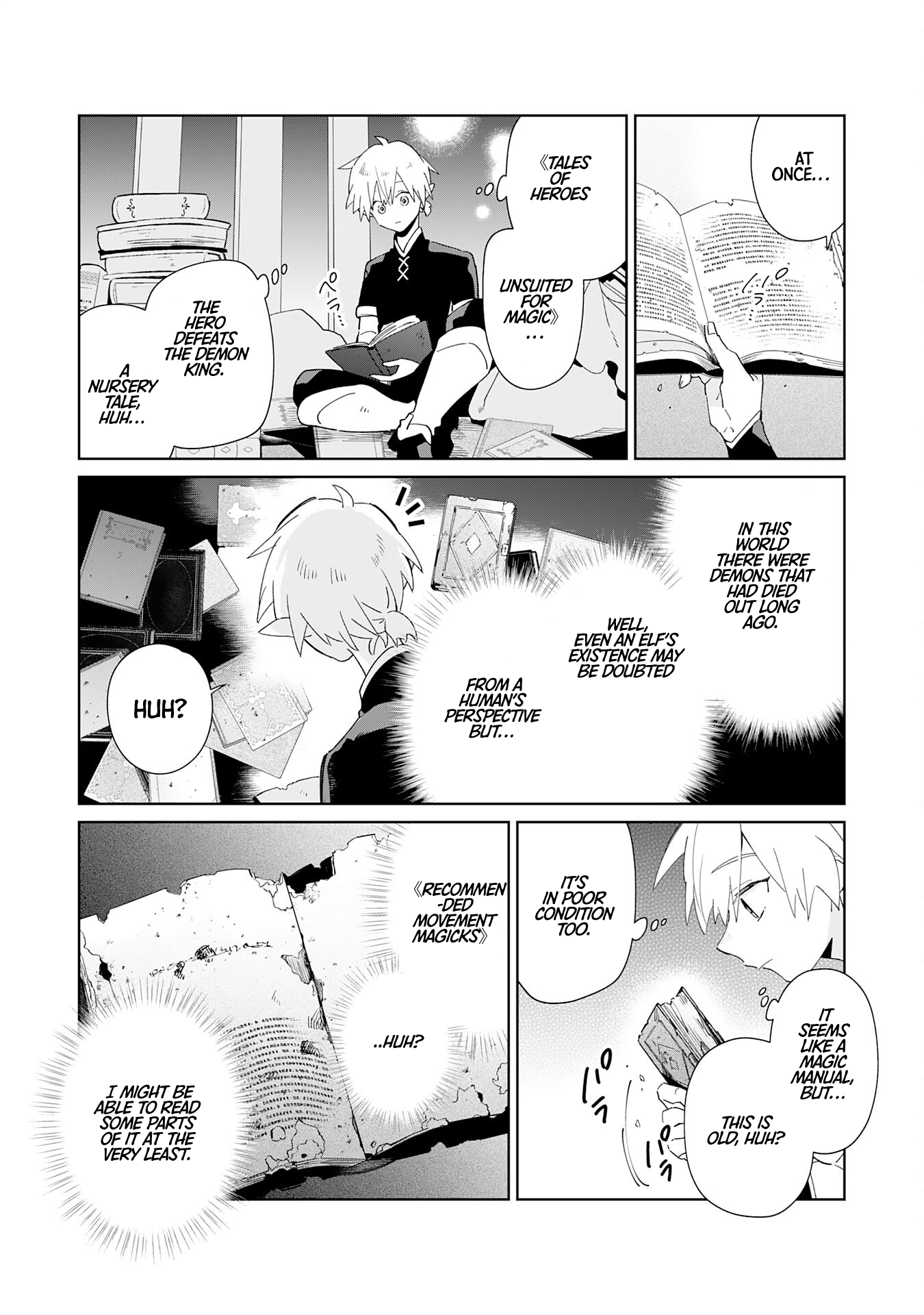 The Reincarnated Elf Left on a Journey to Master His Magic and With His Extra Lifespan Became a Living Legend Chapter 1 - Page 30