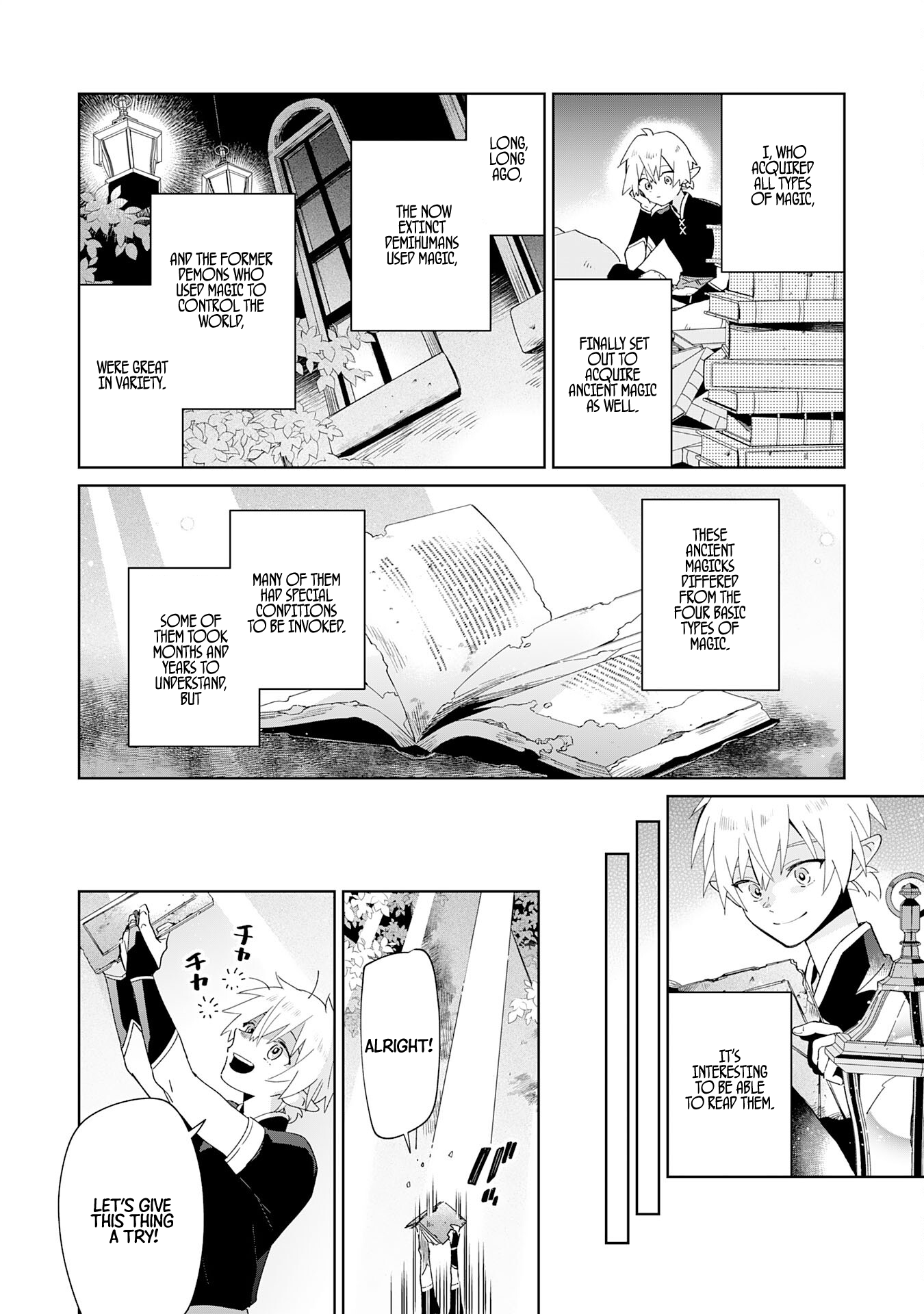 The Reincarnated Elf Left on a Journey to Master His Magic and With His Extra Lifespan Became a Living Legend Chapter 1 - Page 31