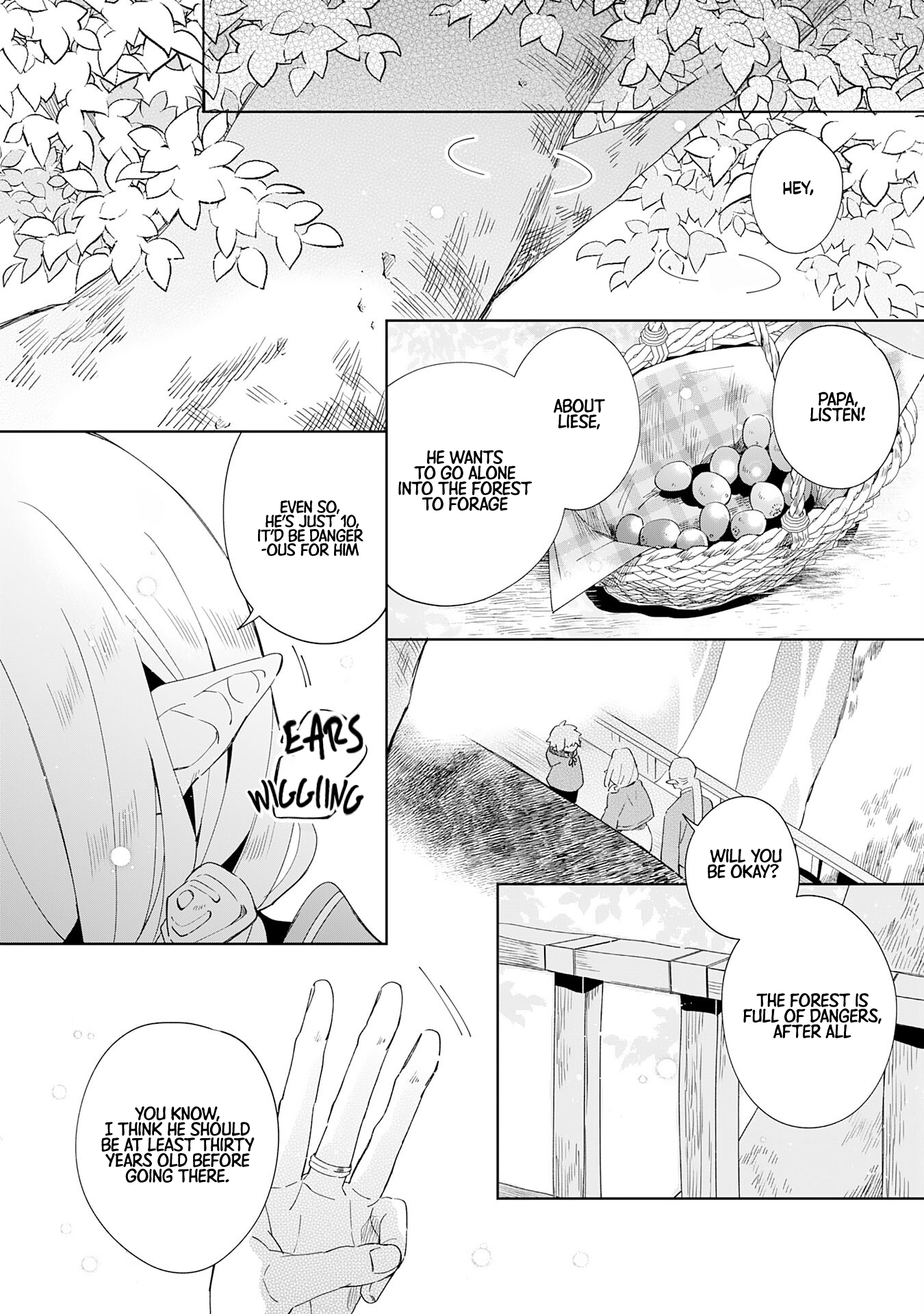 The Reincarnated Elf Left on a Journey to Master His Magic and With His Extra Lifespan Became a Living Legend Chapter 1 - Page 7