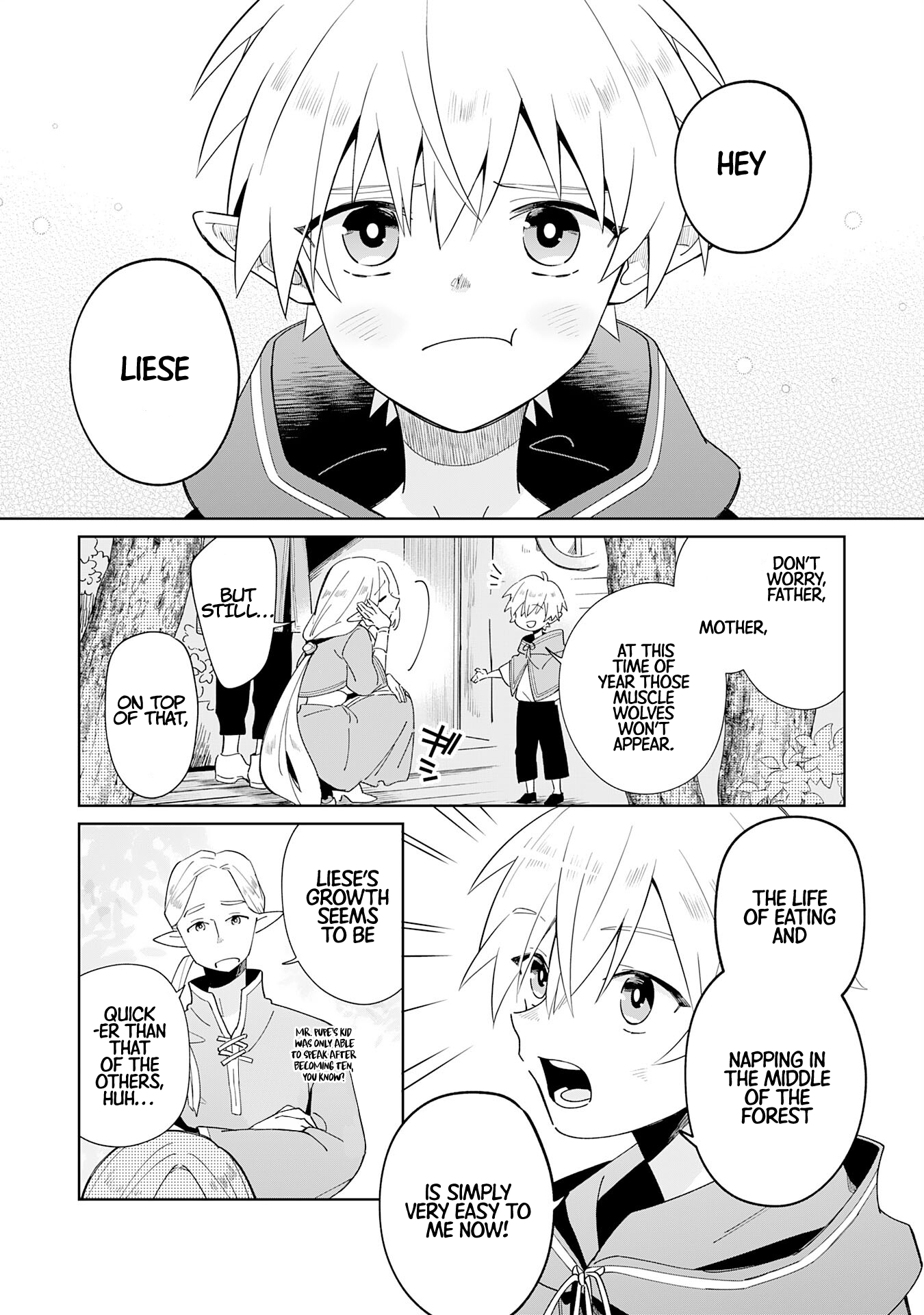 The Reincarnated Elf Left on a Journey to Master His Magic and With His Extra Lifespan Became a Living Legend Chapter 1 - Page 8