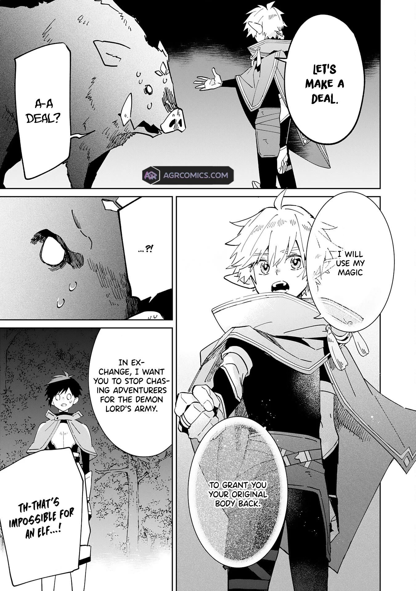 The Reincarnated Elf Left on a Journey to Master His Magic and With His Extra Lifespan Became a Living Legend Chapter 10 - Page 22