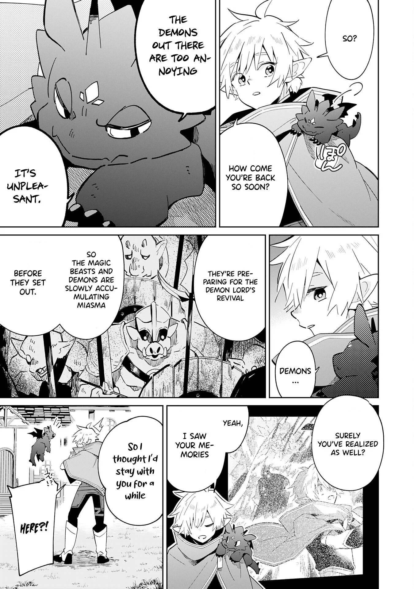 The Reincarnated Elf Left on a Journey to Master His Magic and With His Extra Lifespan Became a Living Legend Chapter 11 - Page 24