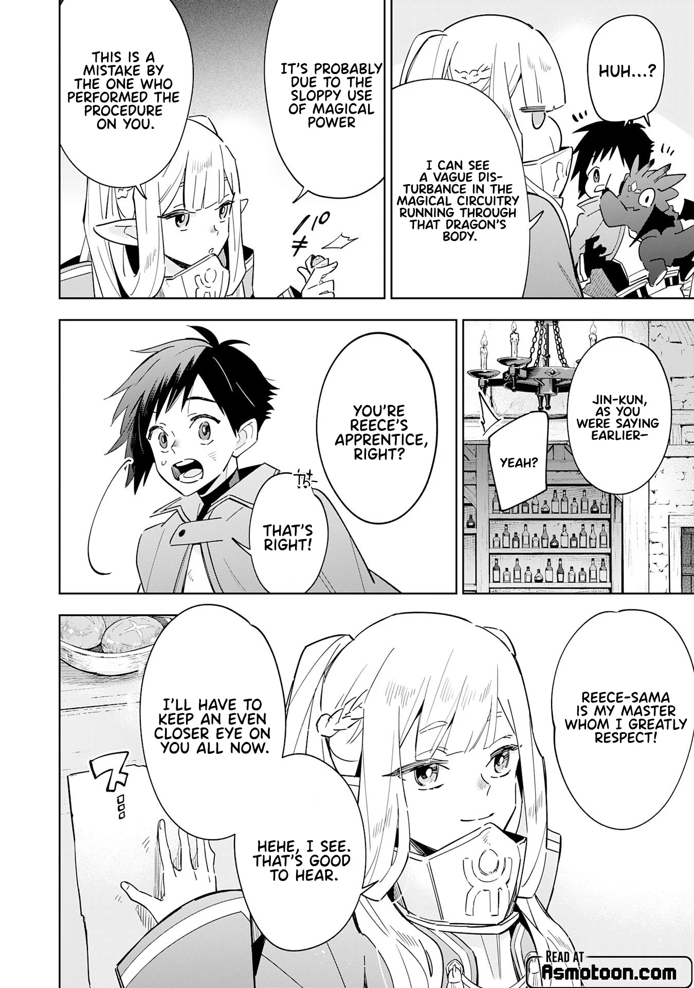 The Reincarnated Elf Left on a Journey to Master His Magic and With His Extra Lifespan Became a Living Legend Chapter 15 - Page 25