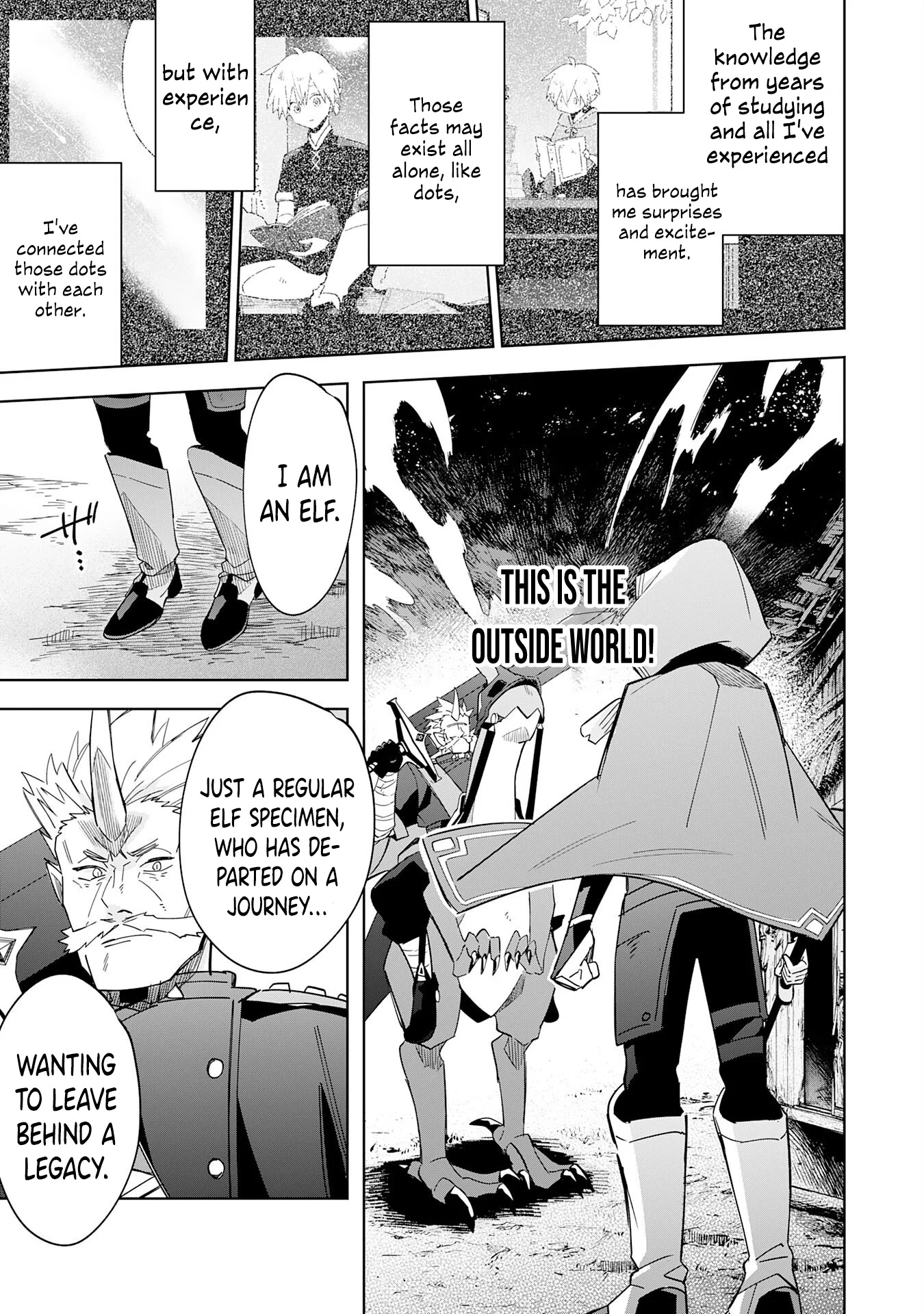 The Reincarnated Elf Left on a Journey to Master His Magic and With His Extra Lifespan Became a Living Legend Chapter 16 - Page 26