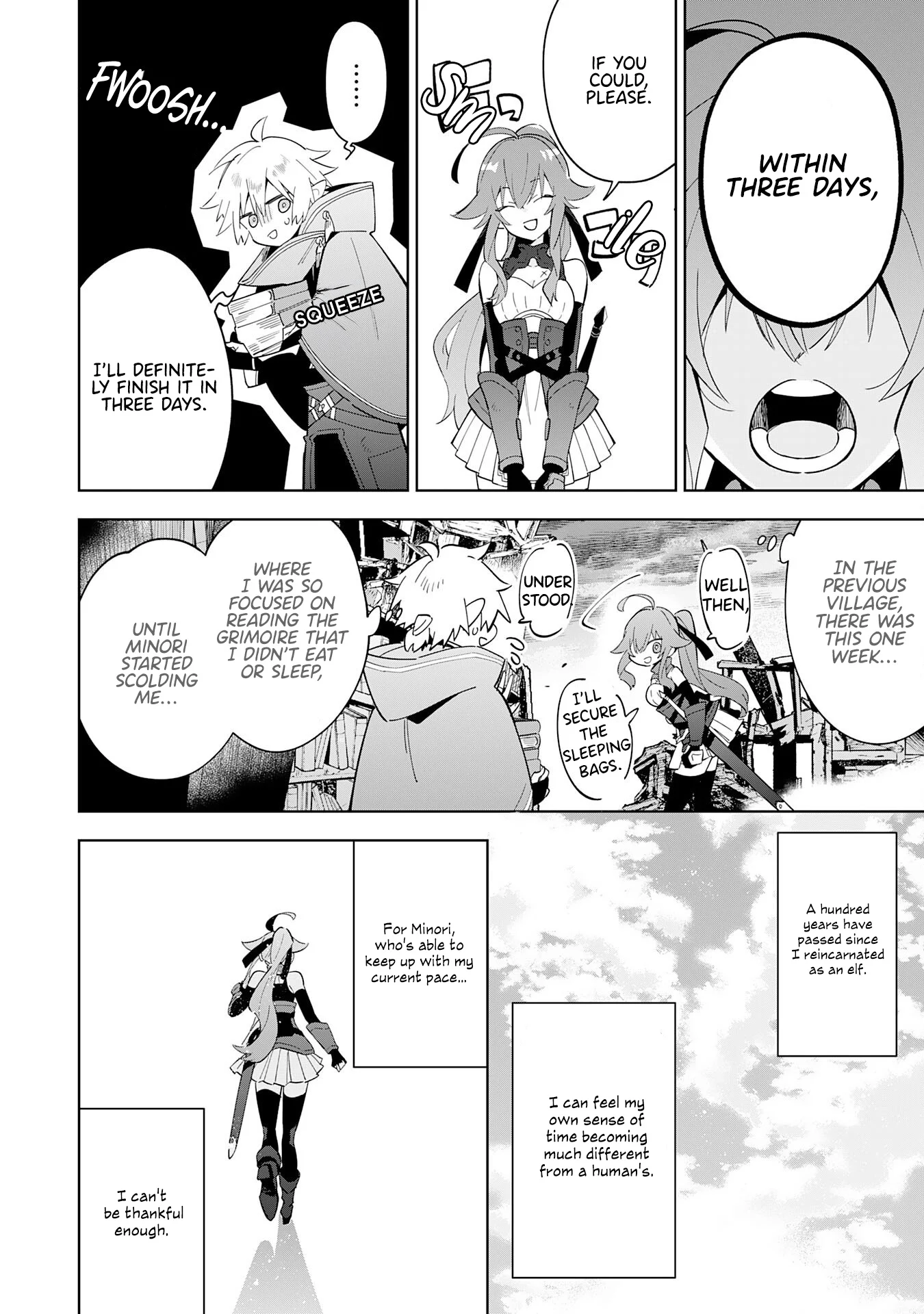 The Reincarnated Elf Left on a Journey to Master His Magic and With His Extra Lifespan Became a Living Legend Chapter 16 - Page 5