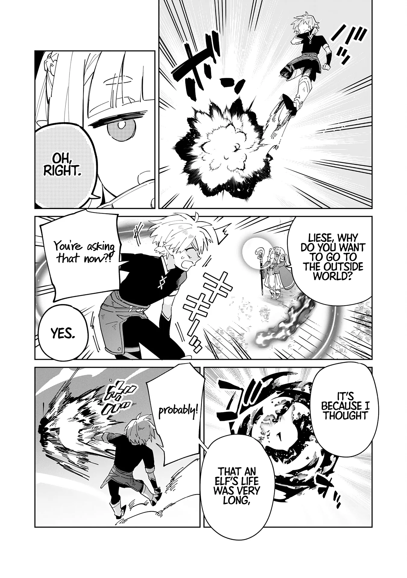The Reincarnated Elf Left on a Journey to Master His Magic and With His Extra Lifespan Became a Living Legend Chapter 3 - Page 15
