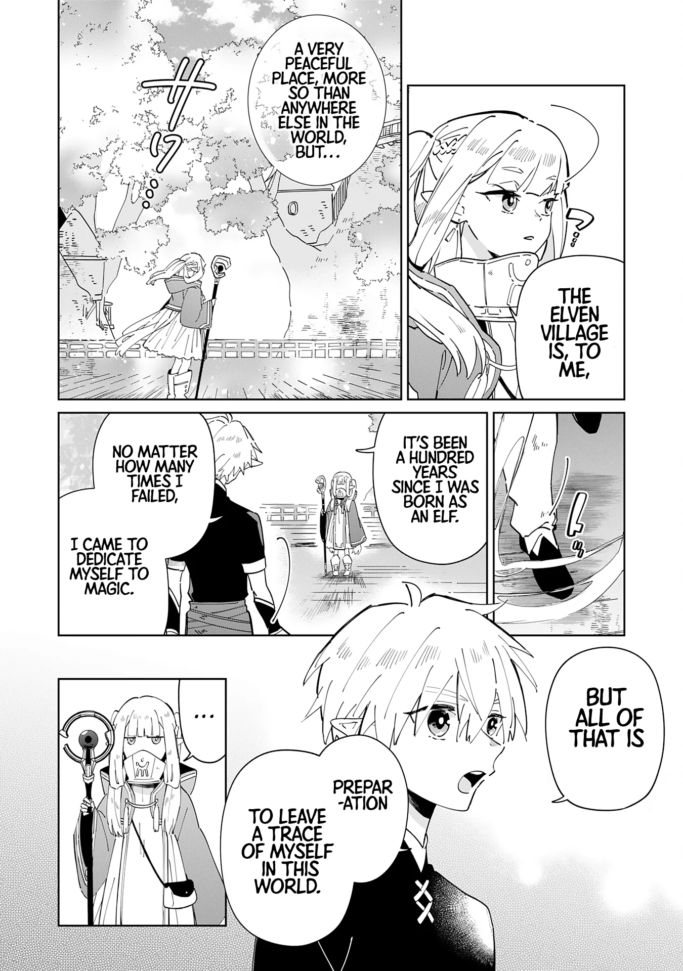 The Reincarnated Elf Left on a Journey to Master His Magic and With His Extra Lifespan Became a Living Legend Chapter 3 - Page 16