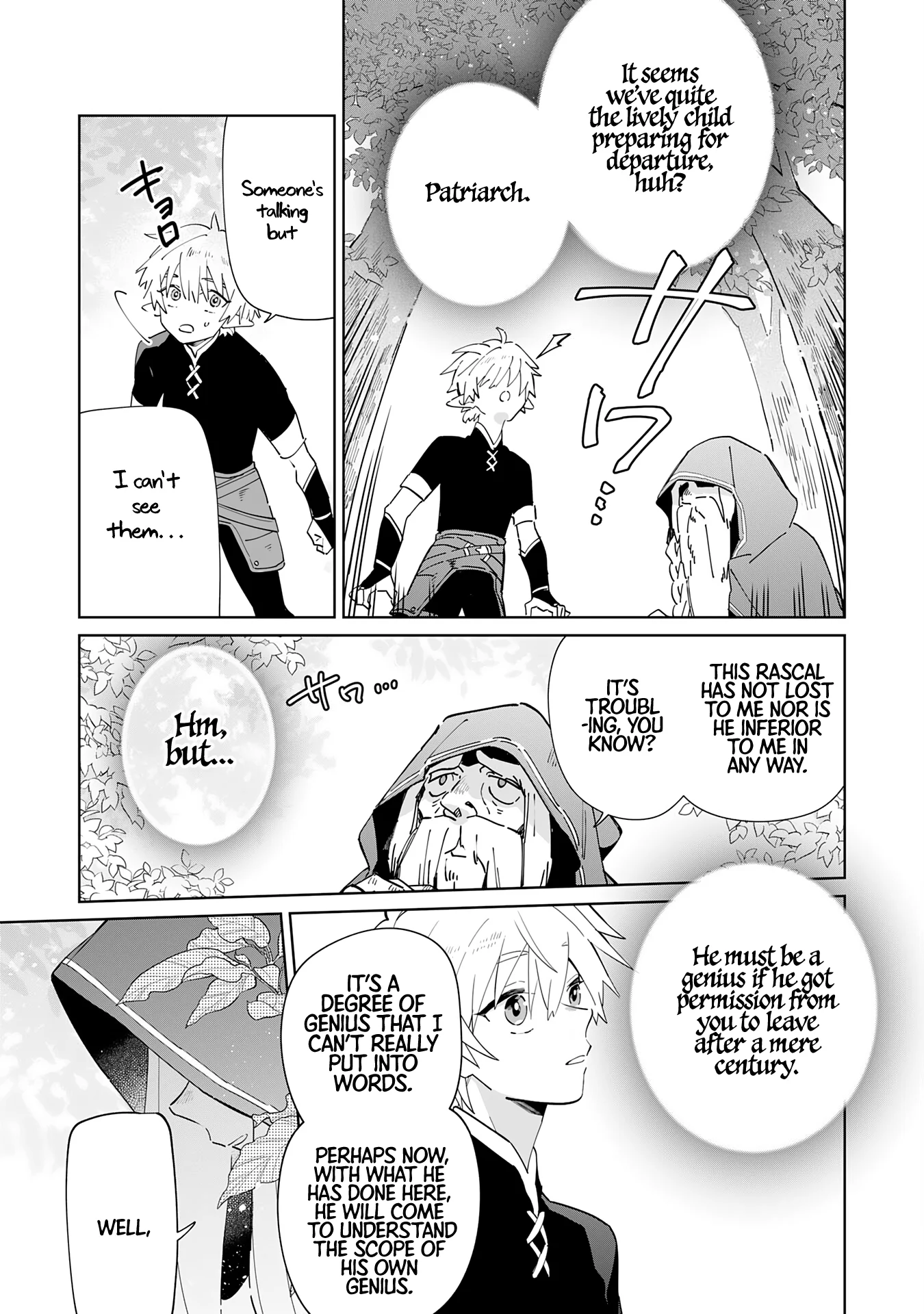 The Reincarnated Elf Left on a Journey to Master His Magic and With His Extra Lifespan Became a Living Legend Chapter 3 - Page 4