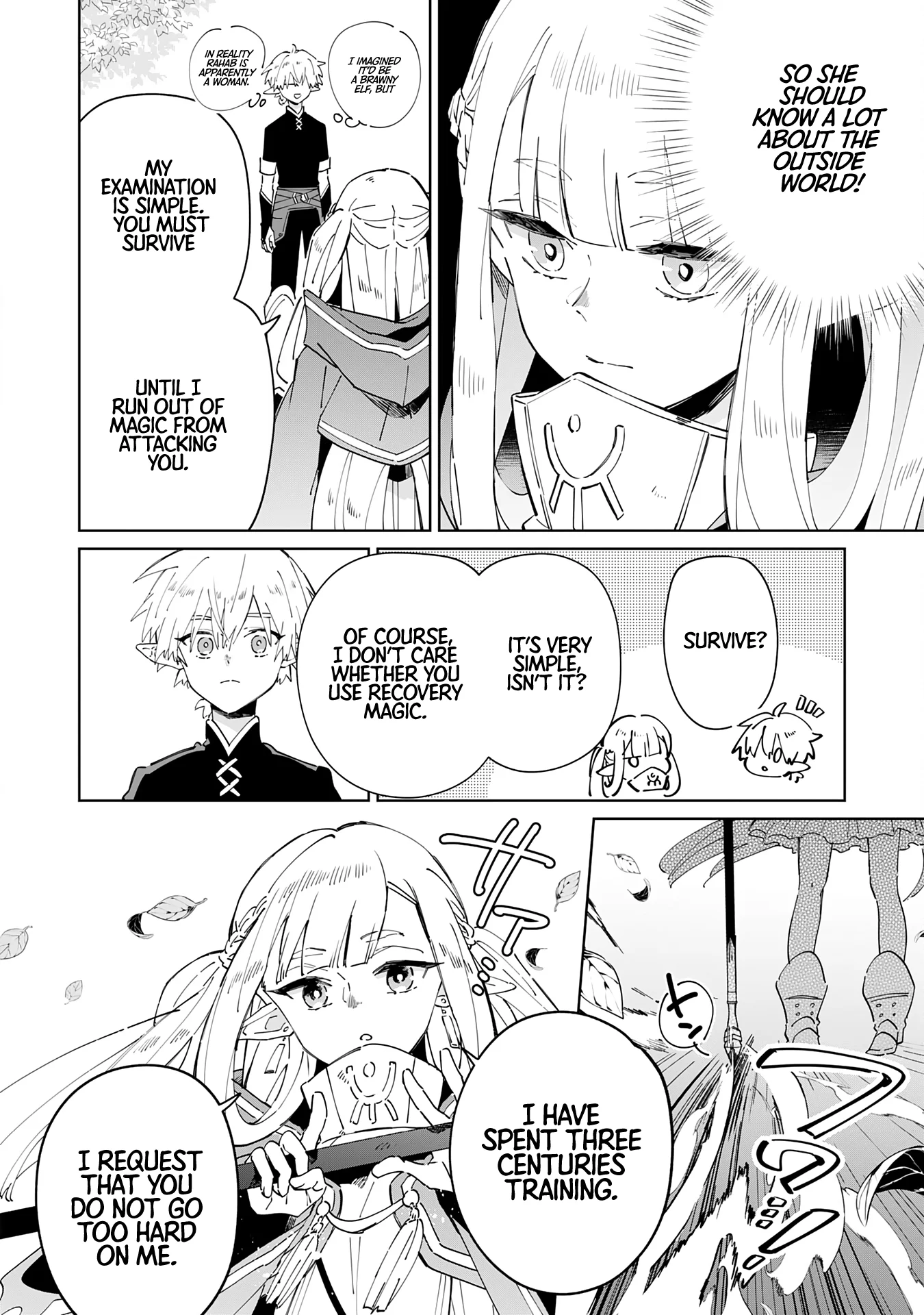 The Reincarnated Elf Left on a Journey to Master His Magic and With His Extra Lifespan Became a Living Legend Chapter 3 - Page 7