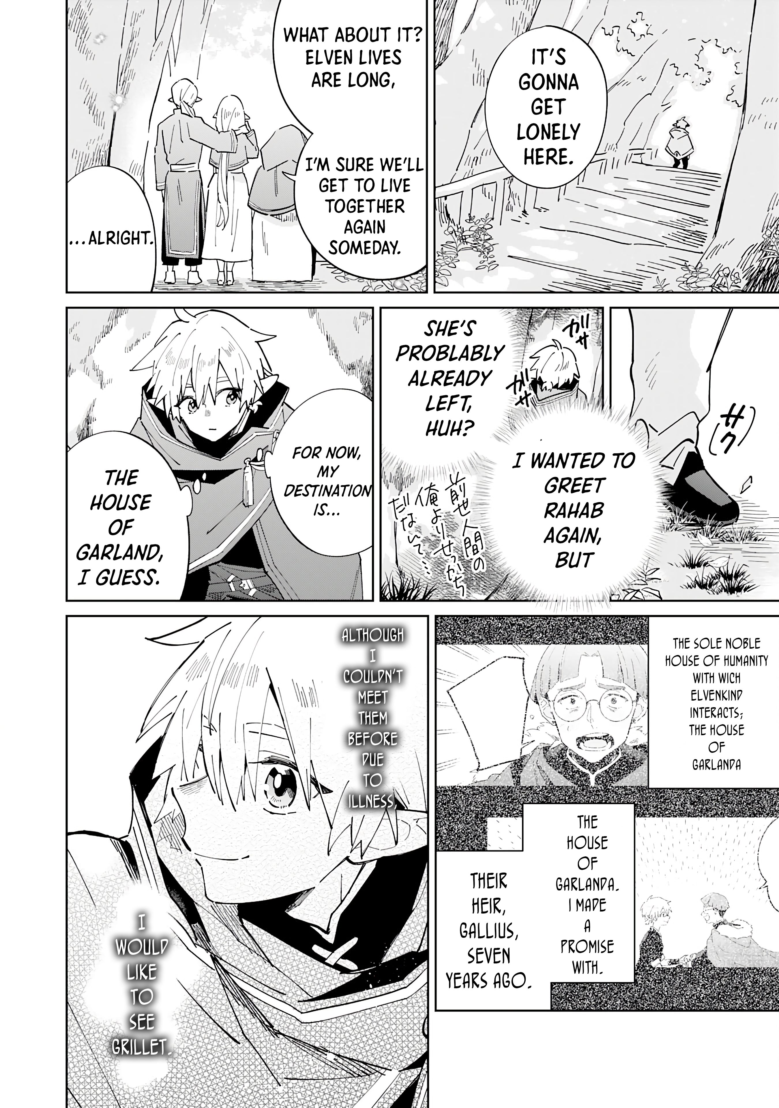 The Reincarnated Elf Left on a Journey to Master His Magic and With His Extra Lifespan Became a Living Legend Chapter 4 - Page 13