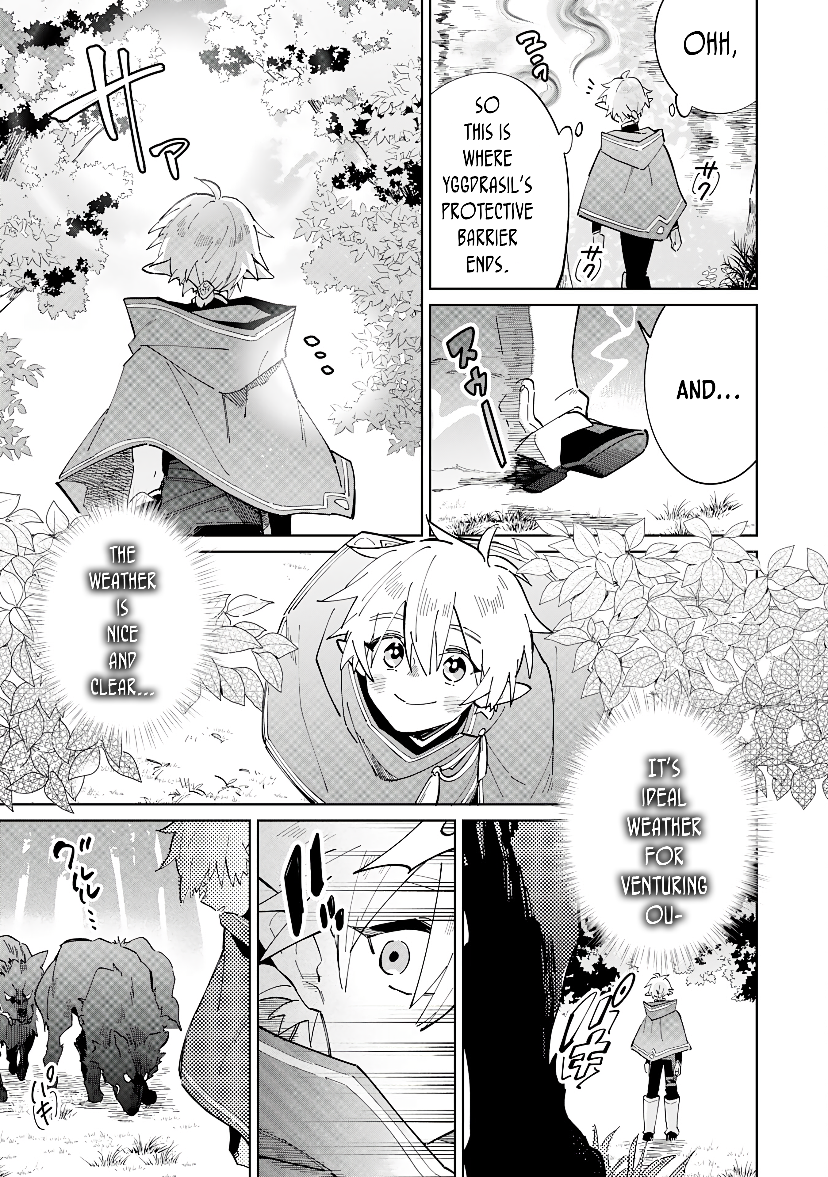The Reincarnated Elf Left on a Journey to Master His Magic and With His Extra Lifespan Became a Living Legend Chapter 4 - Page 14