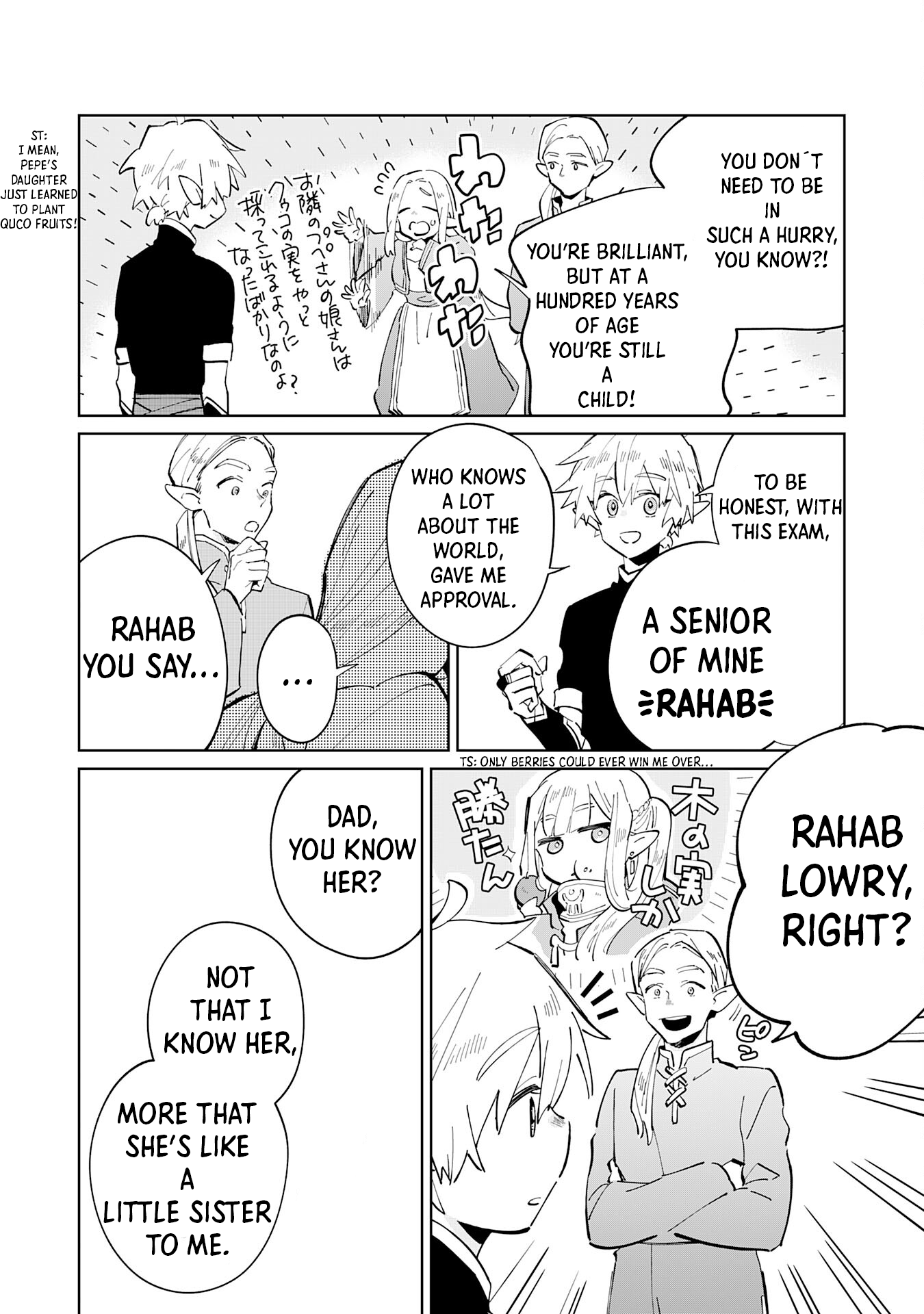 The Reincarnated Elf Left on a Journey to Master His Magic and With His Extra Lifespan Became a Living Legend Chapter 4 - Page 5