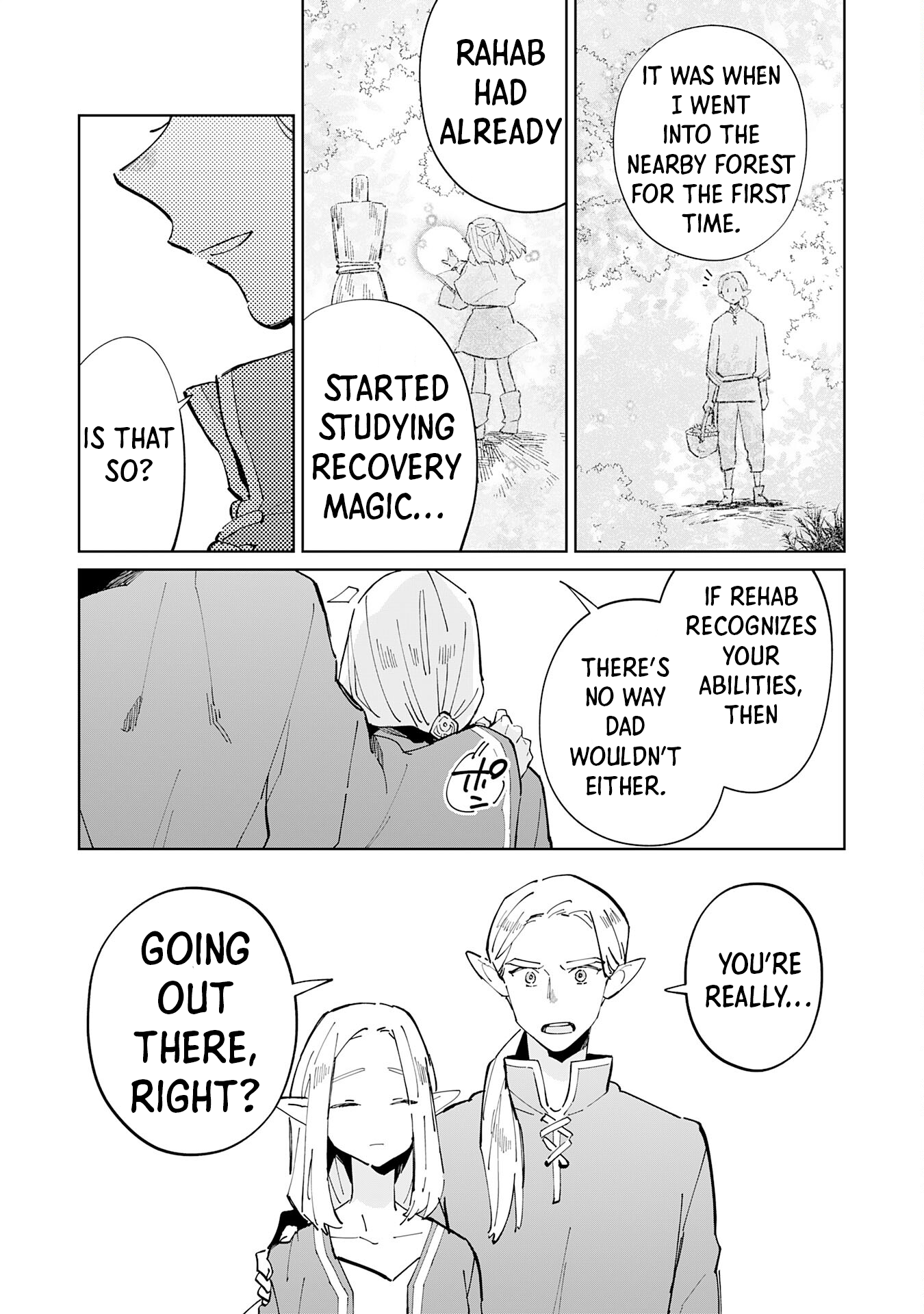 The Reincarnated Elf Left on a Journey to Master His Magic and With His Extra Lifespan Became a Living Legend Chapter 4 - Page 6