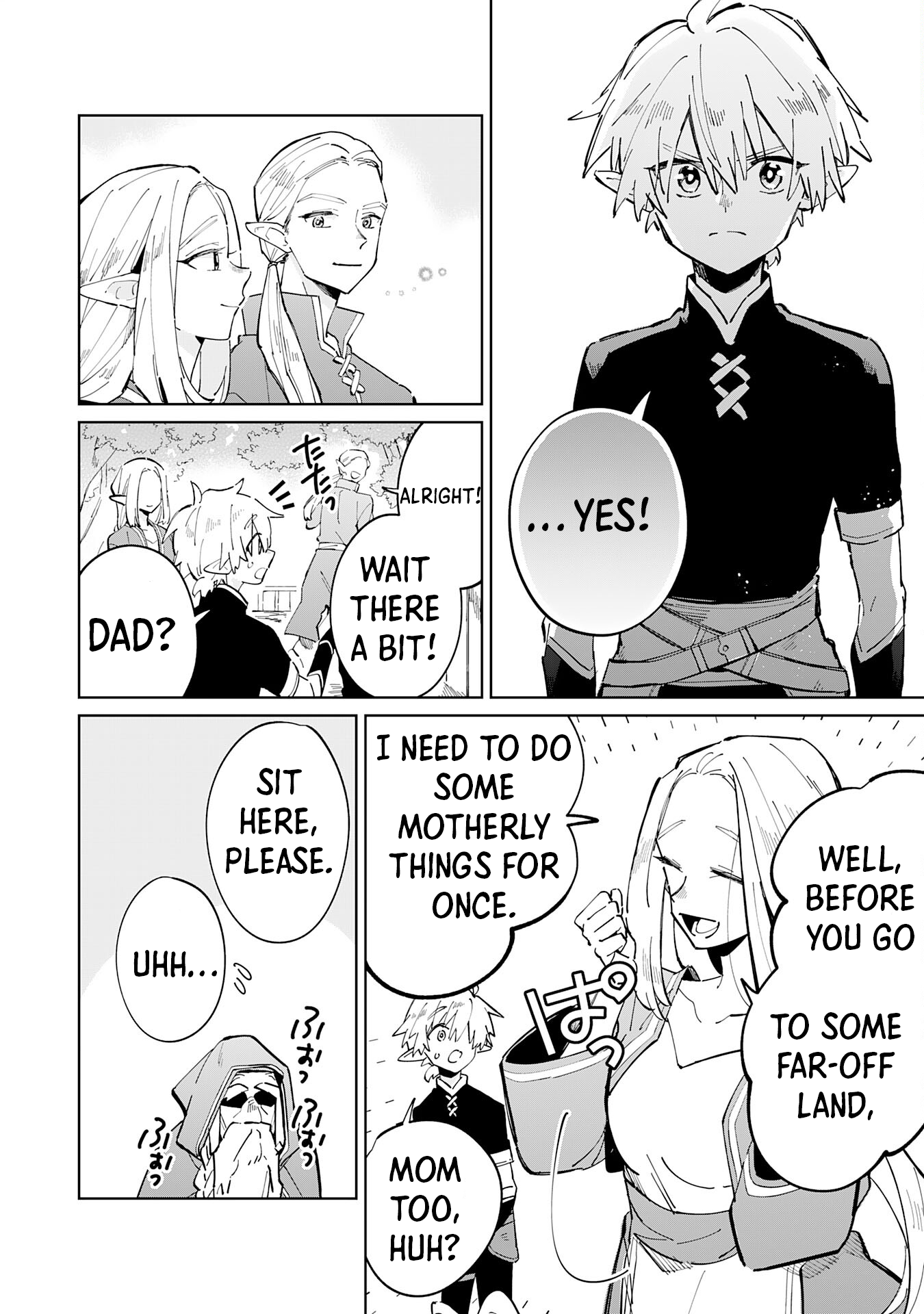 The Reincarnated Elf Left on a Journey to Master His Magic and With His Extra Lifespan Became a Living Legend Chapter 4 - Page 7