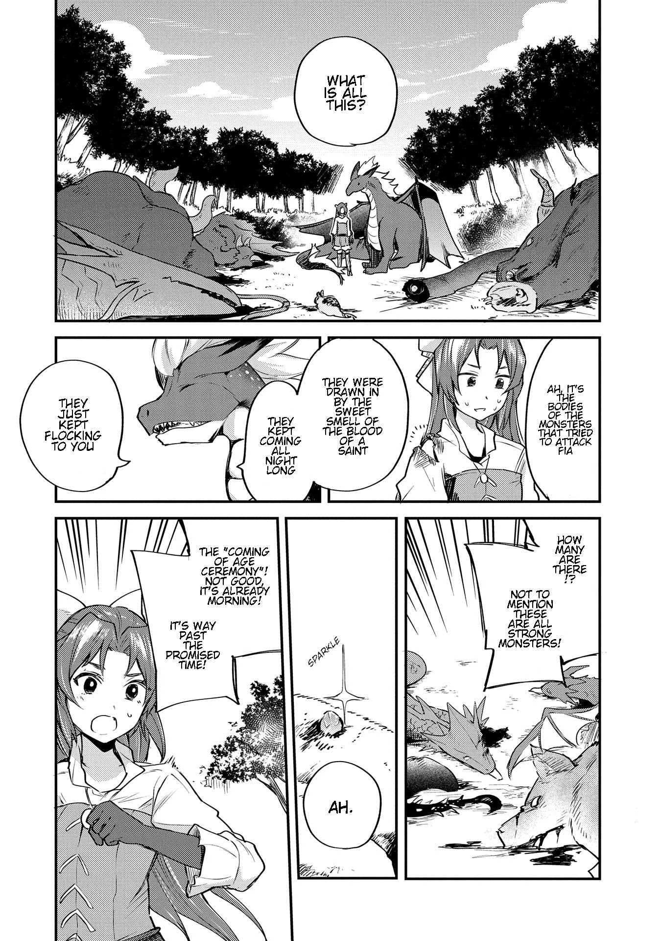 The Reincarnated Great Saint Hides That She’s a Saint Chapter 1.2 - Page 12