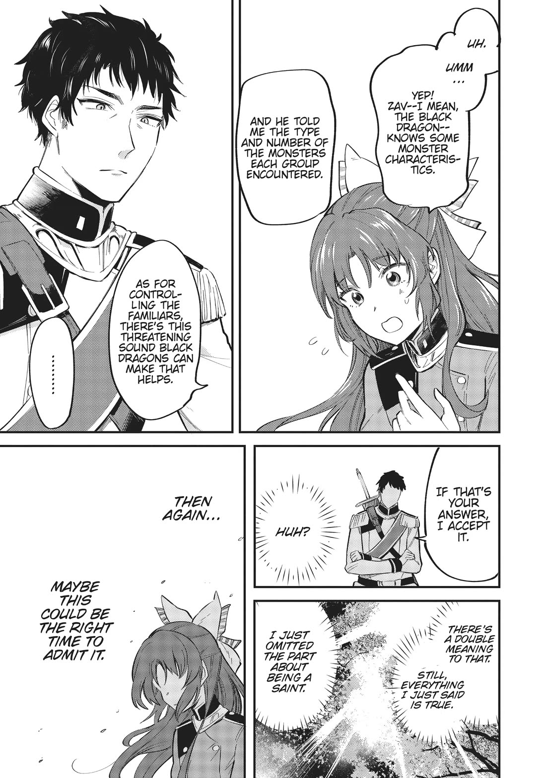The Reincarnated Great Saint Hides That She’s a Saint Chapter 17 - Page 27