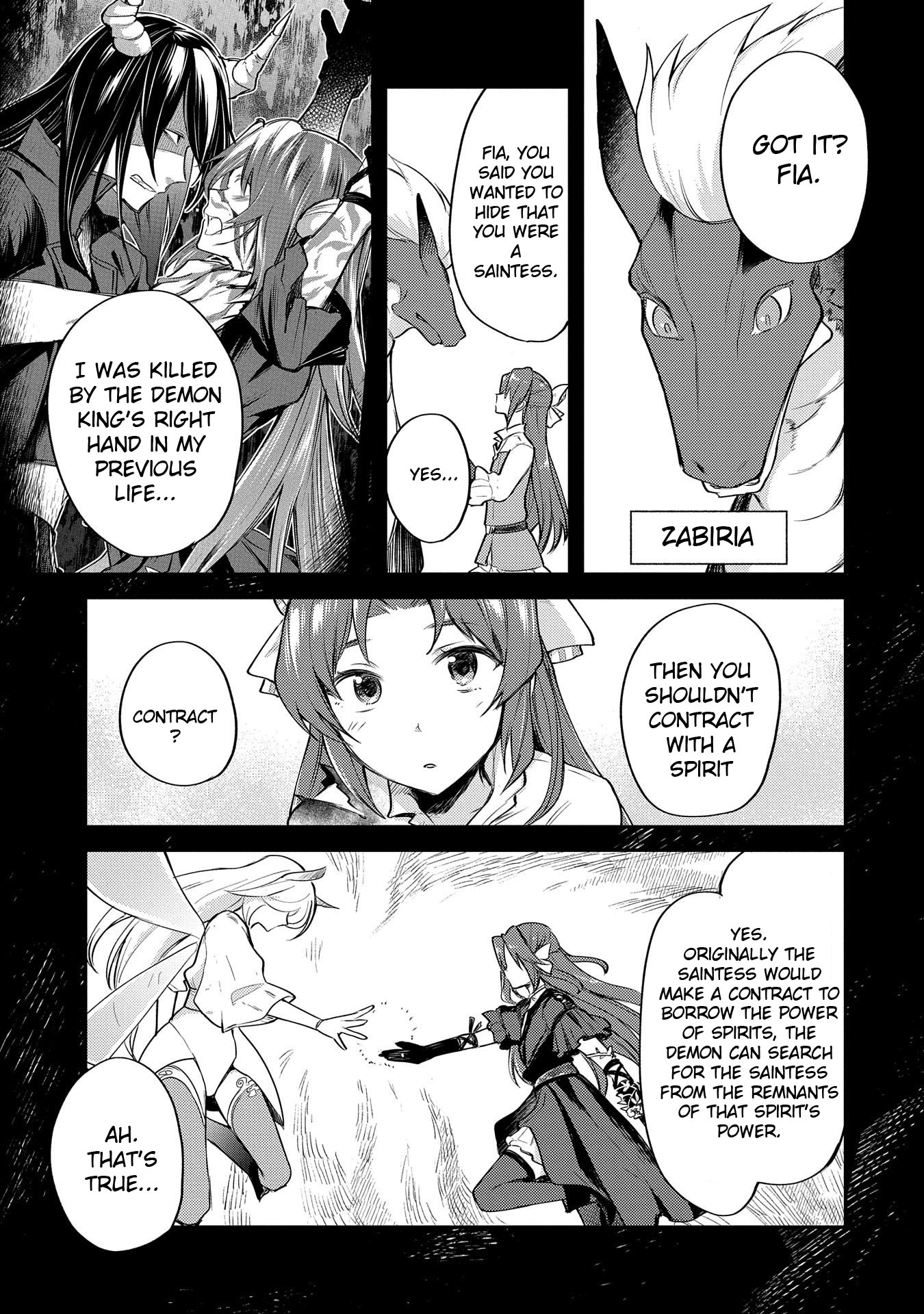 The Reincarnated Great Saint Hides That She’s a Saint Chapter 2 - Page 3