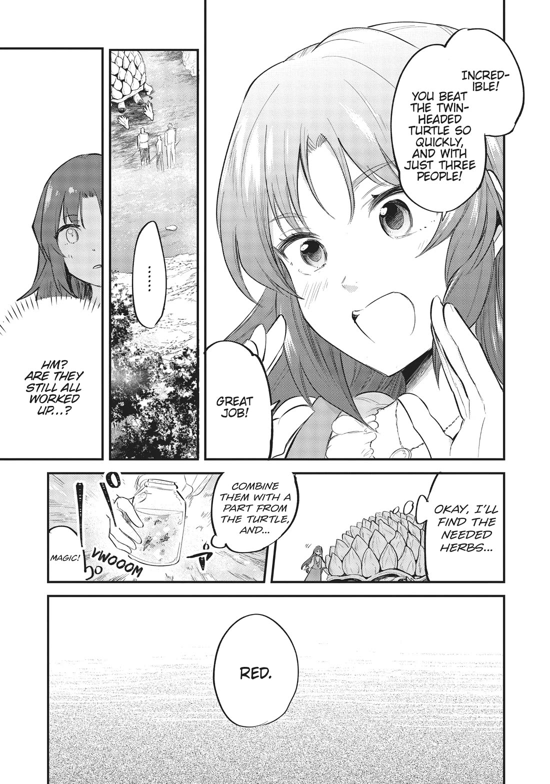 The Reincarnated Great Saint Hides That She’s a Saint Chapter 21.2 - Page 19