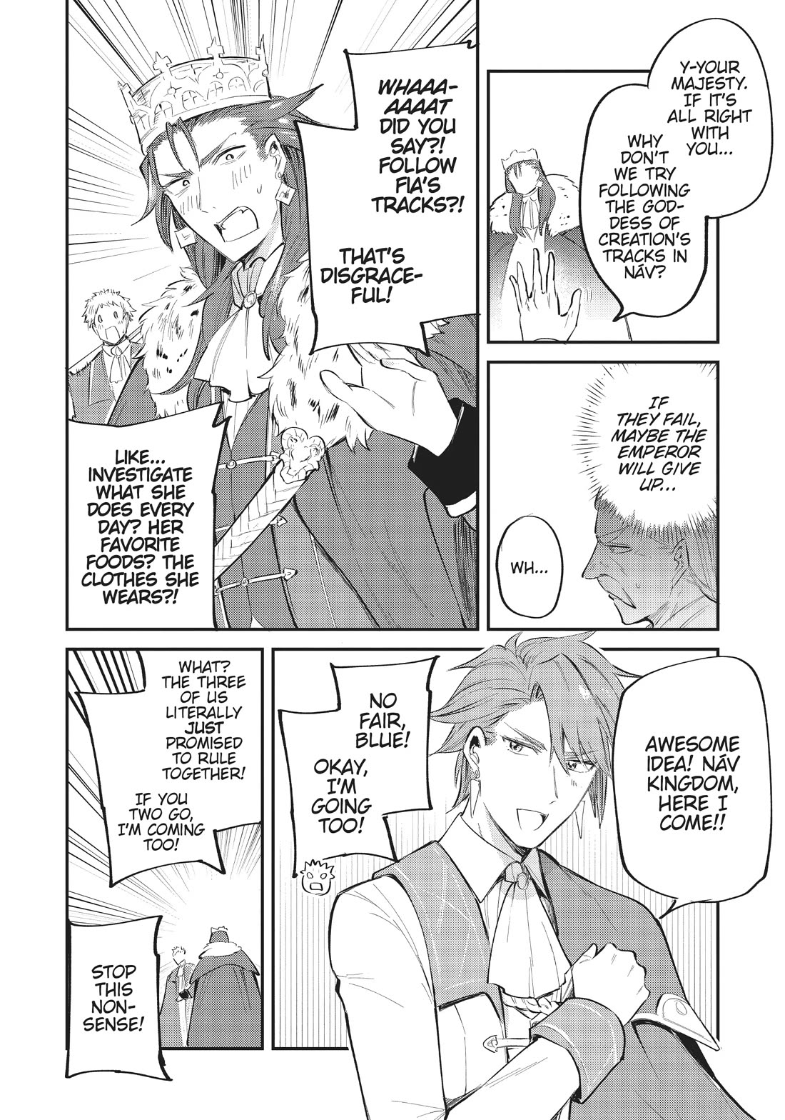 The Reincarnated Great Saint Hides That She’s a Saint Chapter 21.2 - Page 34