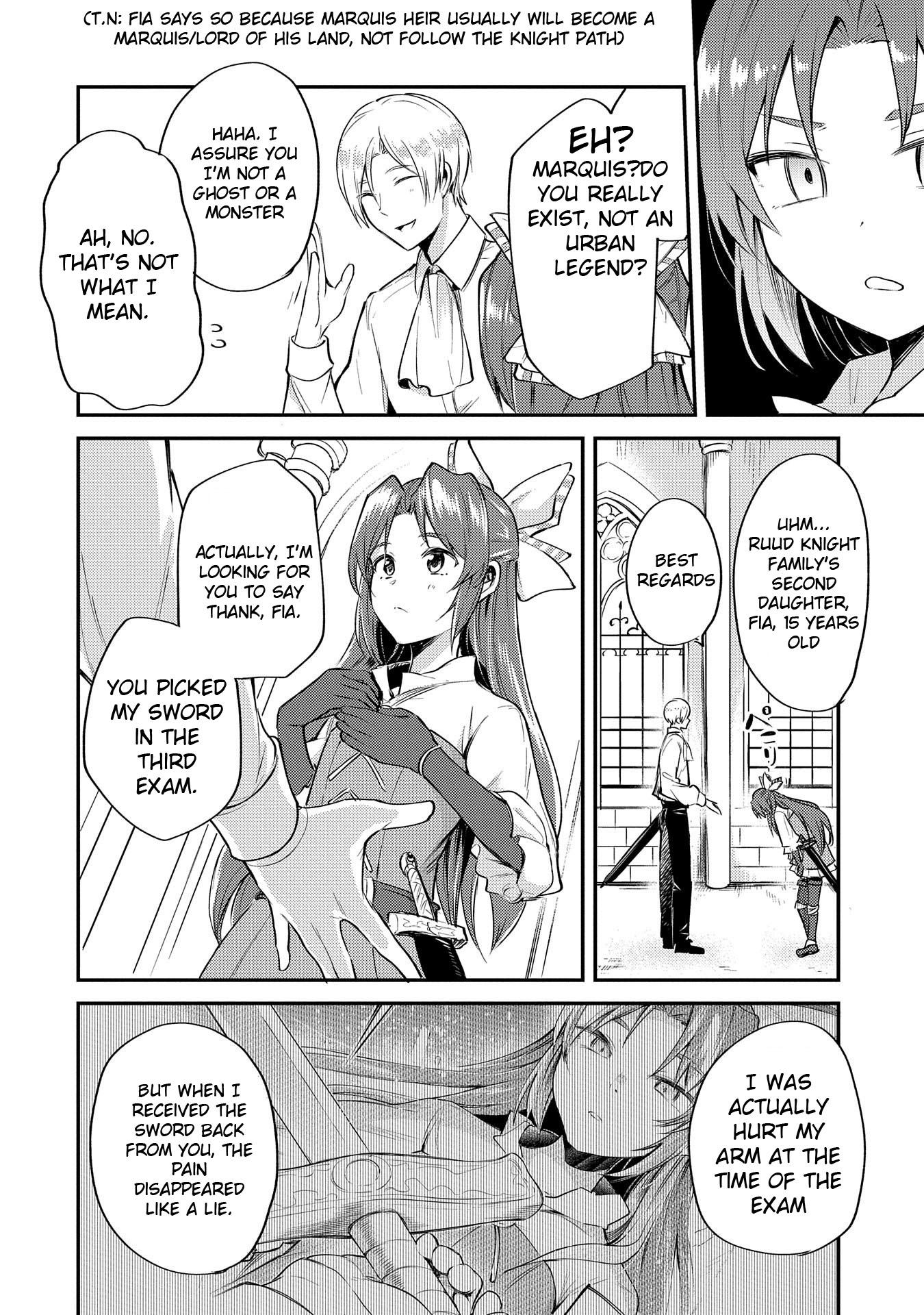 The Reincarnated Great Saint Hides That She’s a Saint Chapter 3 - Page 3