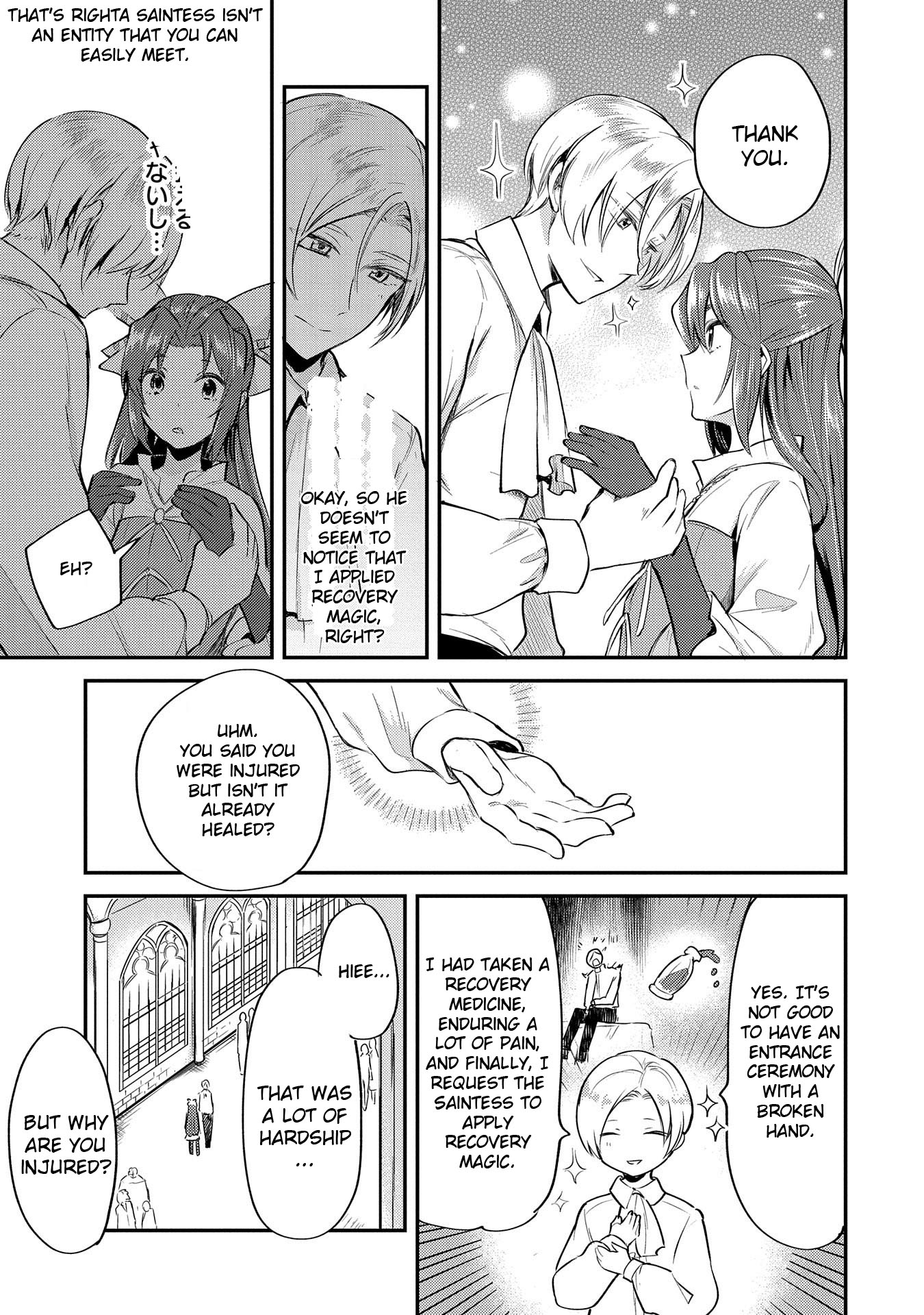 The Reincarnated Great Saint Hides That She’s a Saint Chapter 3 - Page 4