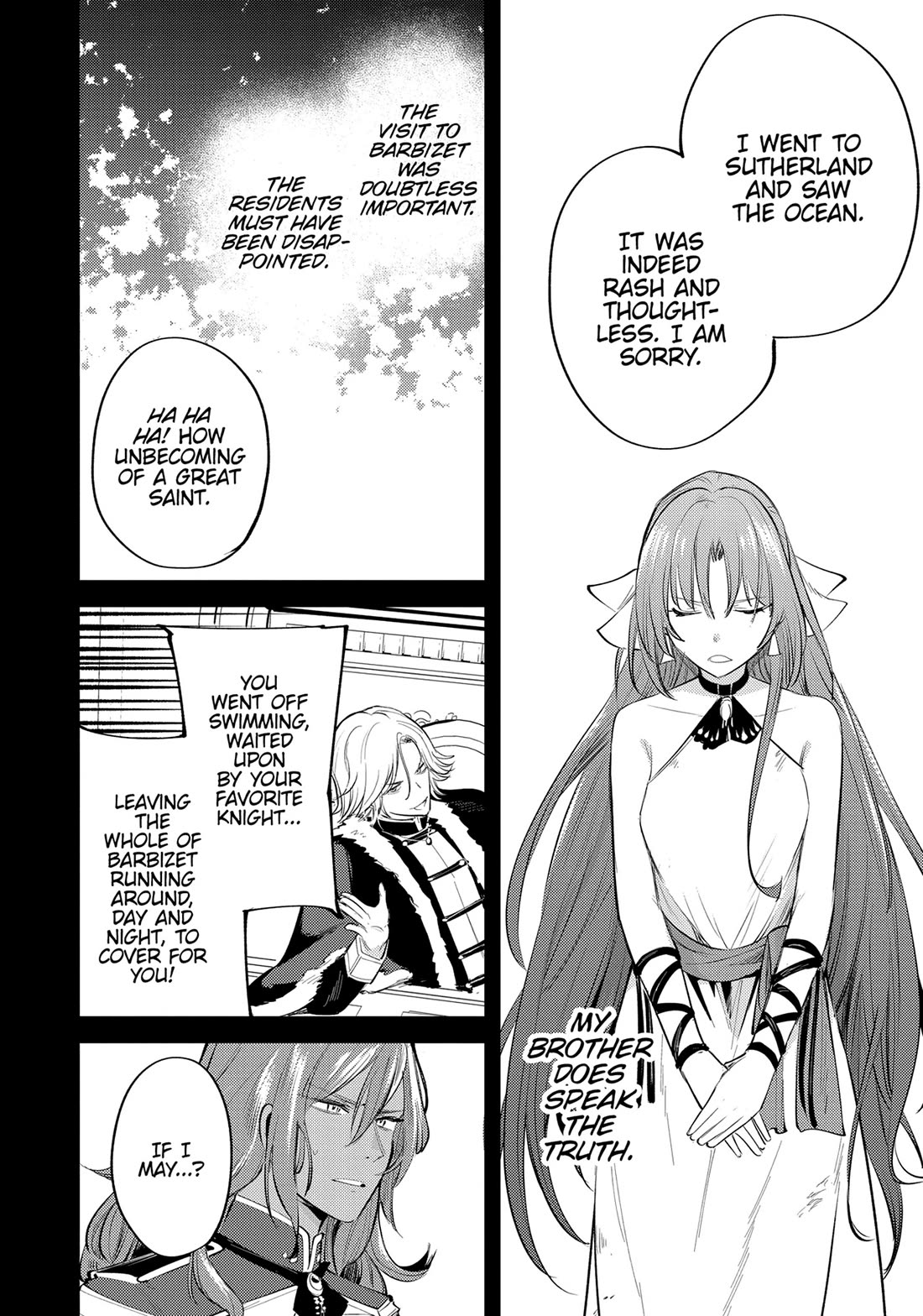 The Reincarnated Great Saint Hides That She’s a Saint Chapter 30.5 - Page 4