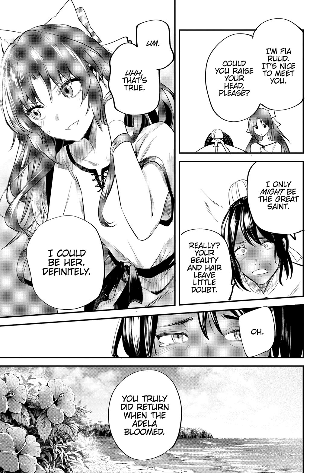 The Reincarnated Great Saint Hides That She’s a Saint Chapter 30 - Page 14
