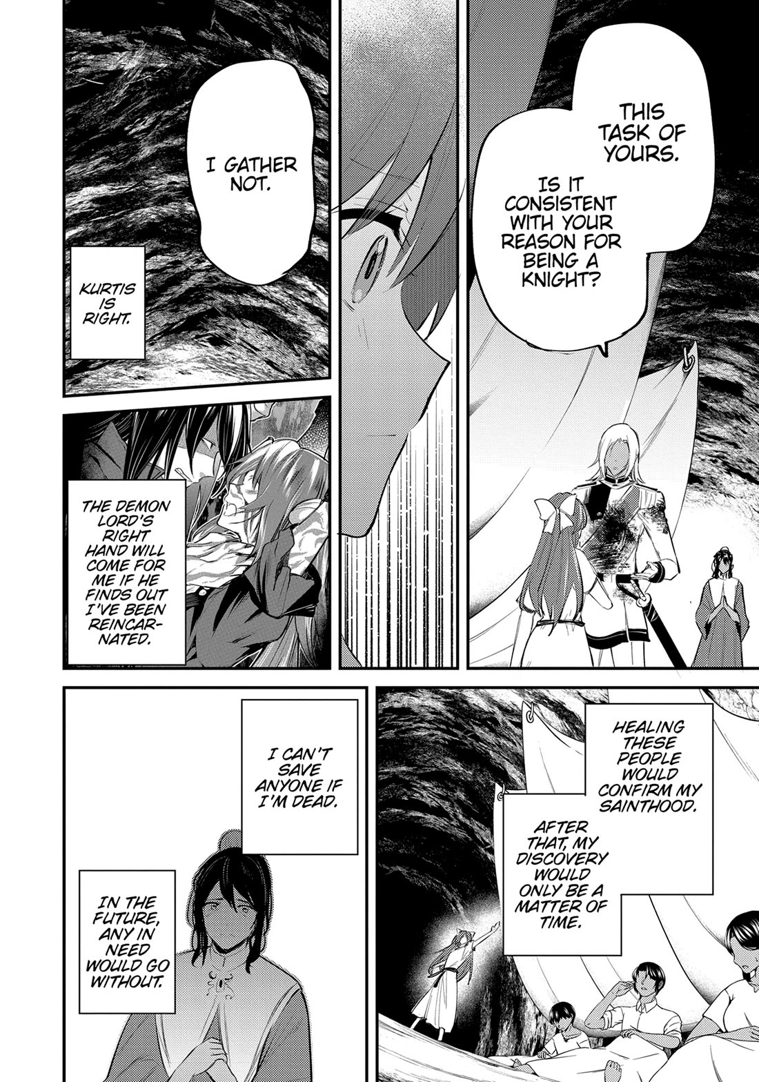 The Reincarnated Great Saint Hides That She’s a Saint Chapter 30 - Page 21