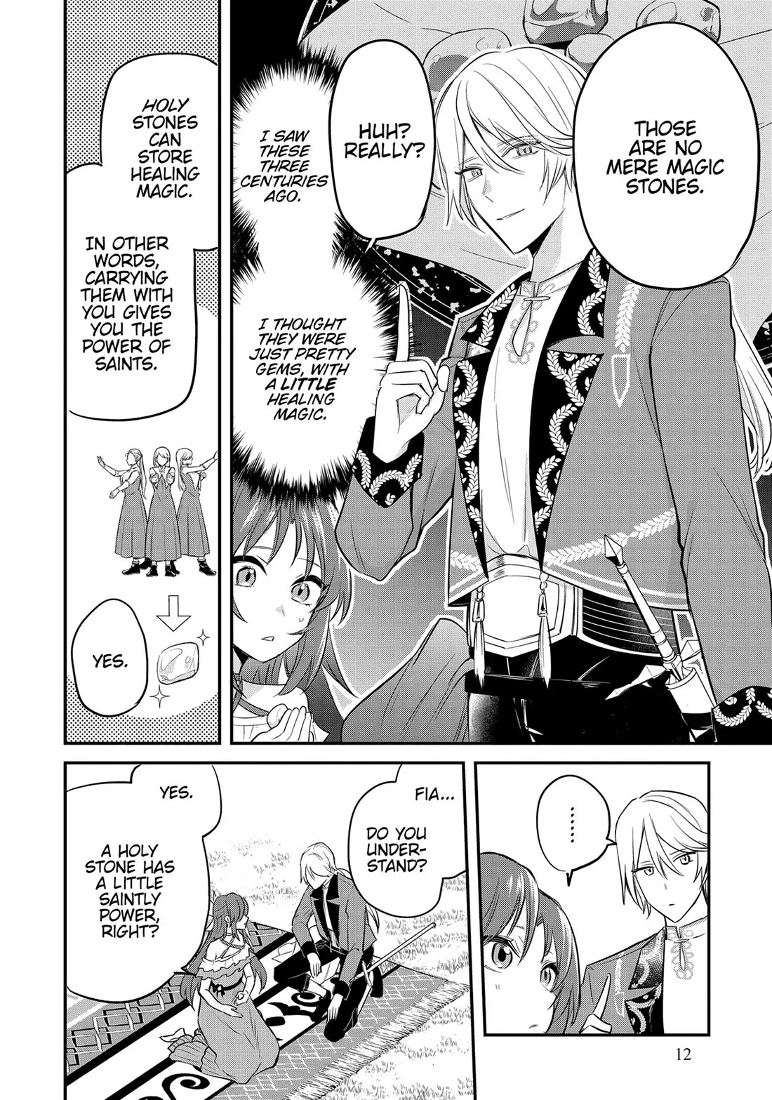 The Reincarnated Great Saint Hides That She’s a Saint Chapter 36 - Page 13