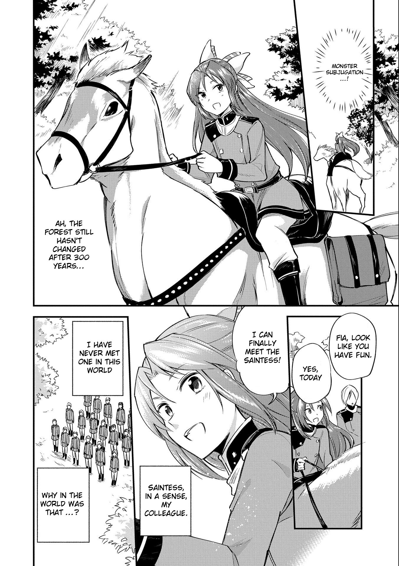 The Reincarnated Great Saint Hides That She’s a Saint Chapter 4 - Page 12