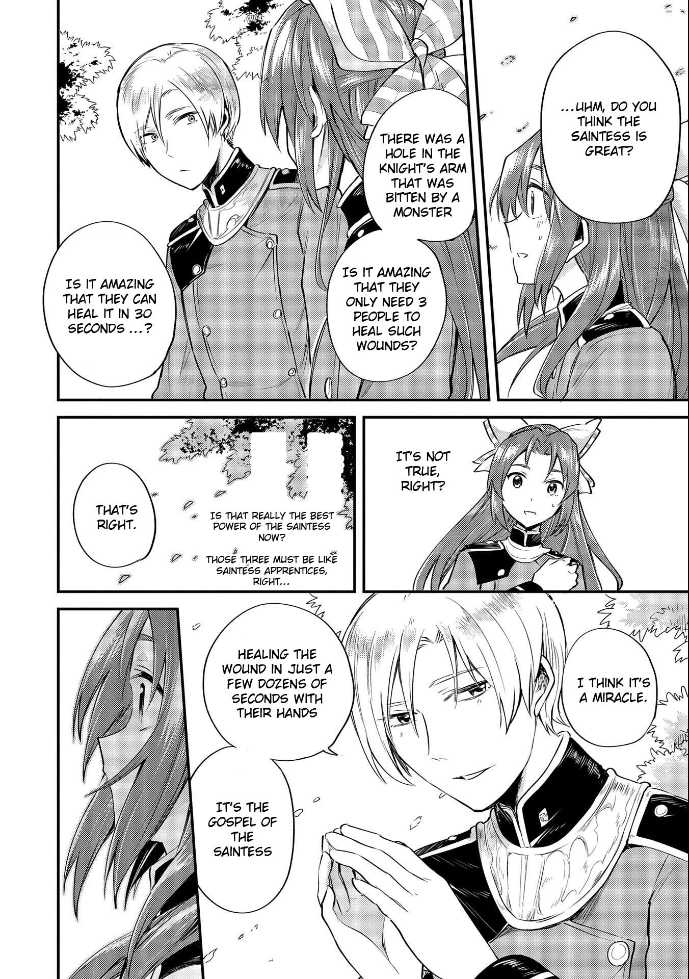 The Reincarnated Great Saint Hides That She’s a Saint Chapter 4 - Page 22