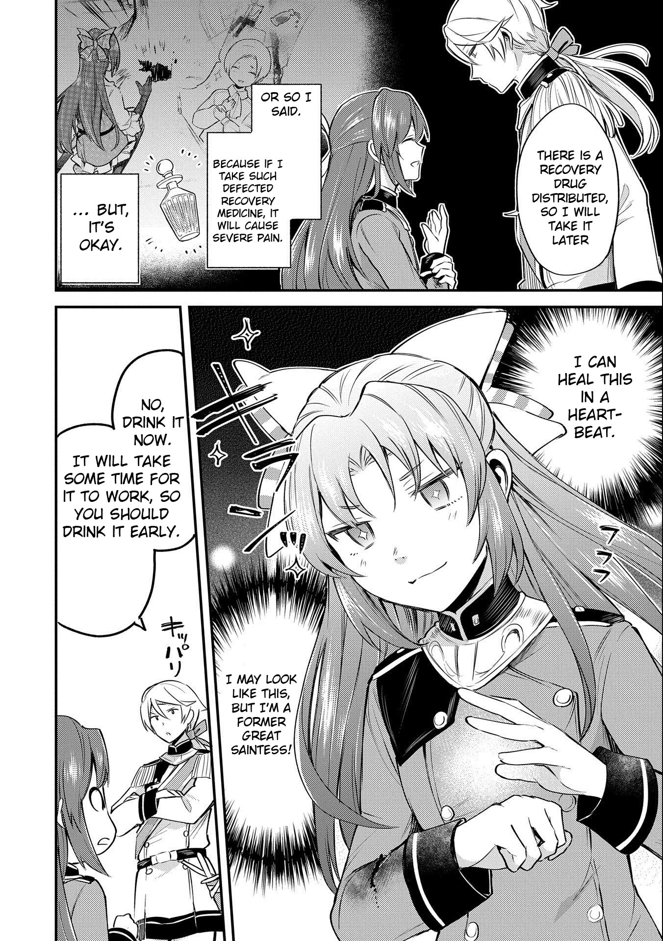 The Reincarnated Great Saint Hides That She’s a Saint Chapter 5 - Page 22
