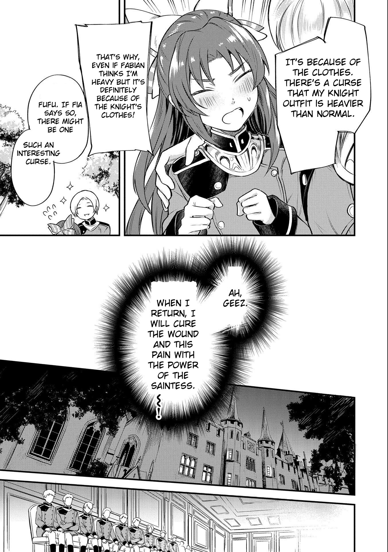 The Reincarnated Great Saint Hides That She’s a Saint Chapter 5 - Page 37