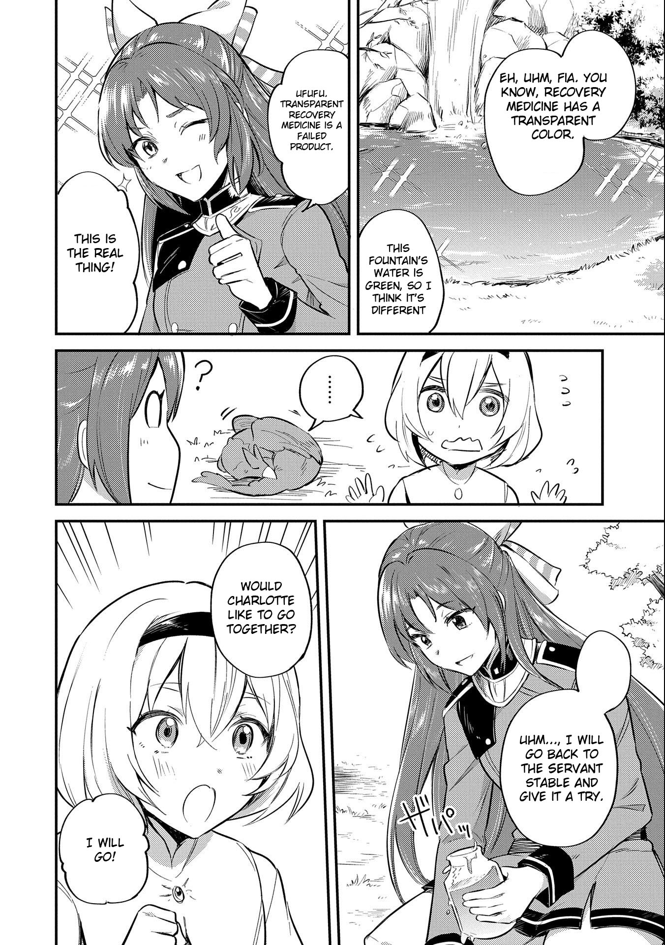 The Reincarnated Great Saint Hides That She’s a Saint Chapter 8 - Page 34