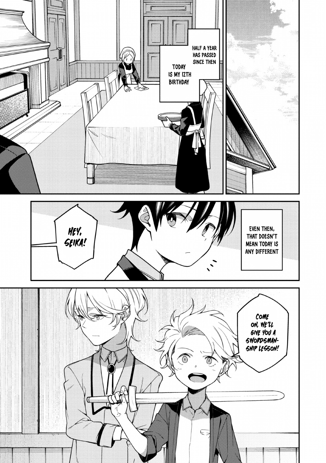 The Reincarnation of the Strongest Onmyoji ~These Monsters Are Too Weak Compared to My Youkai~ Chapter 1.2 - Page 9