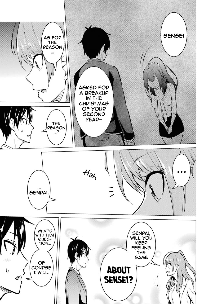 The Results from When I Time Leaped to My Second Year of High School and Confessed to the Teacher I Liked at the Time Chapter 53 - Page 12