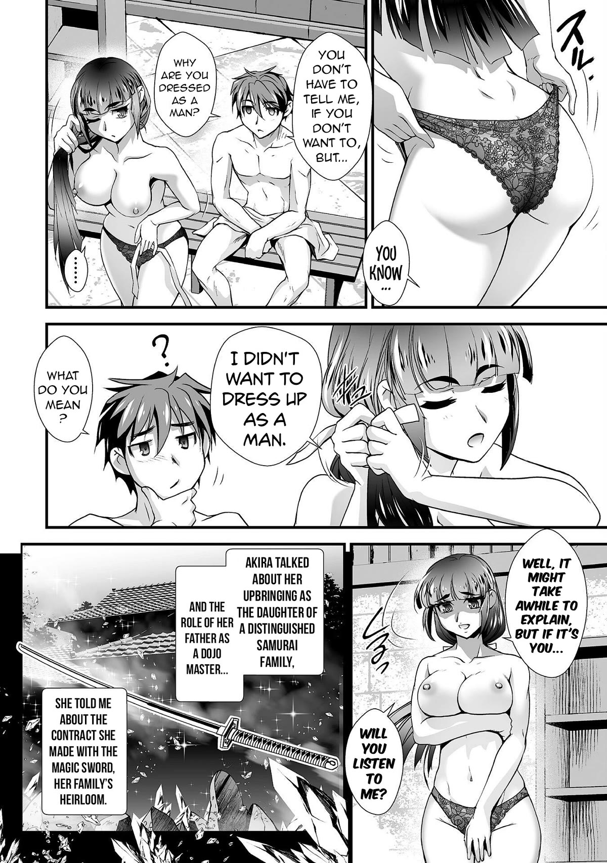 The Reward For Keeping Quiet Was Sex With Girls Dressed As Men Chapter 11 - Page 11