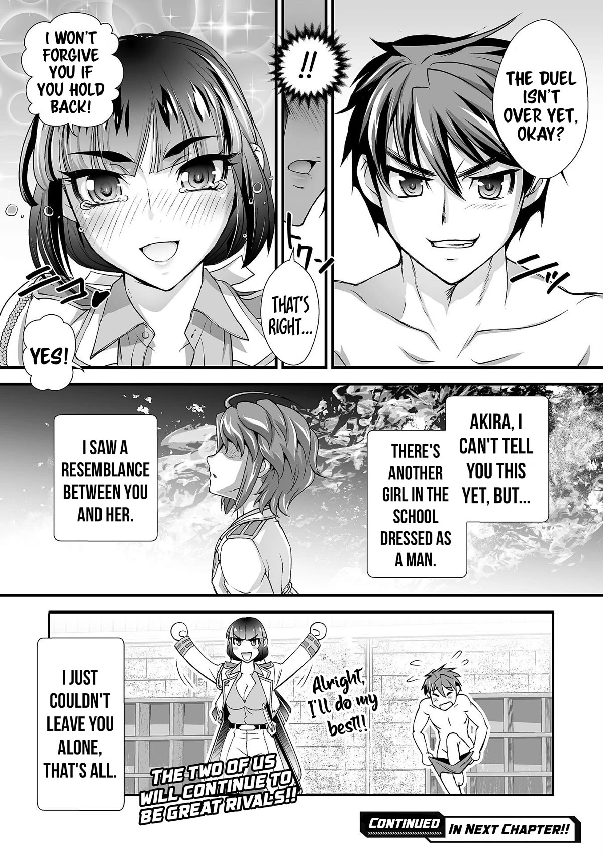 The Reward For Keeping Quiet Was Sex With Girls Dressed As Men Chapter 11 - Page 21