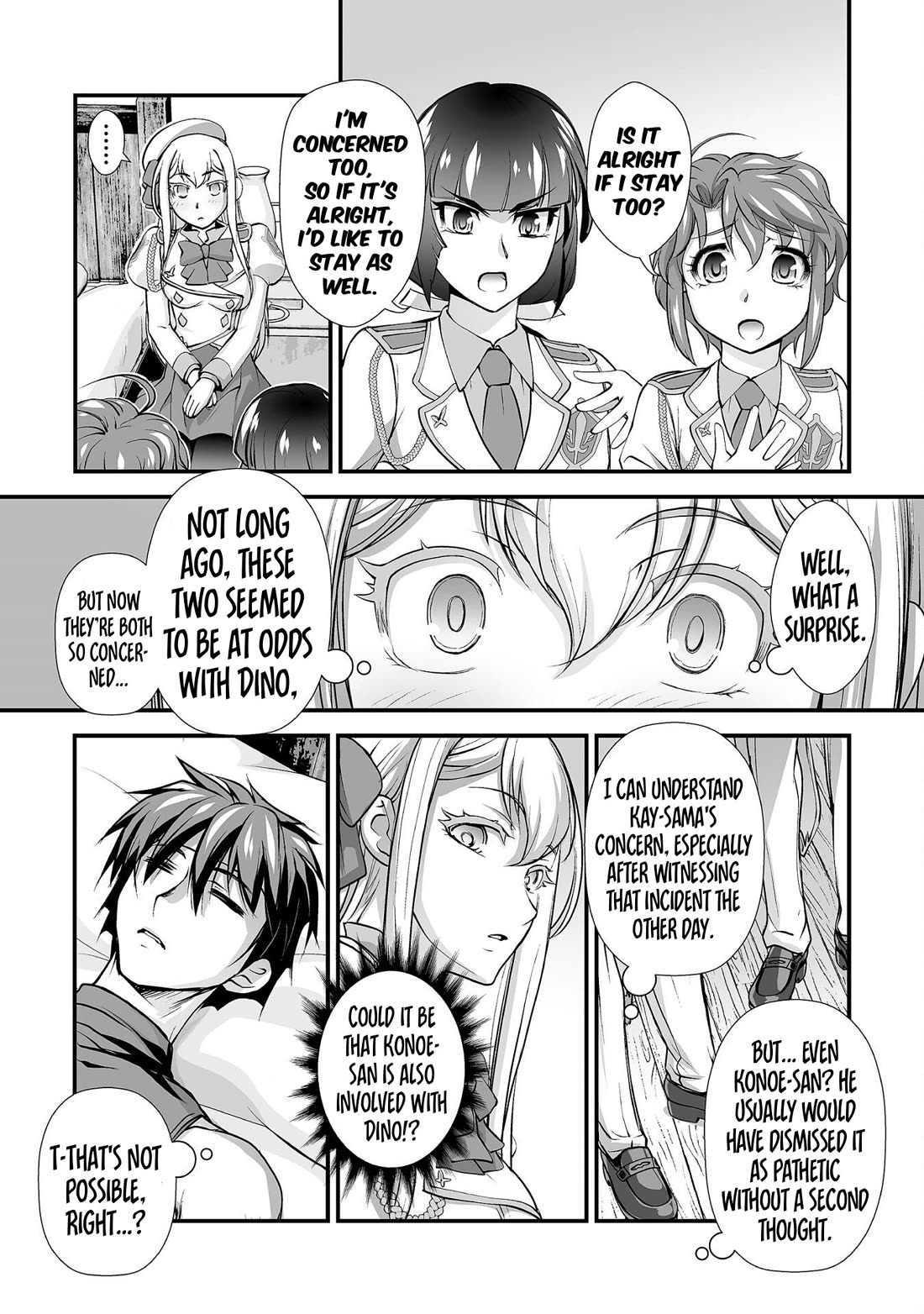 The Reward For Keeping Quiet Was Sex With Girls Dressed As Men Chapter 13 - Page 19