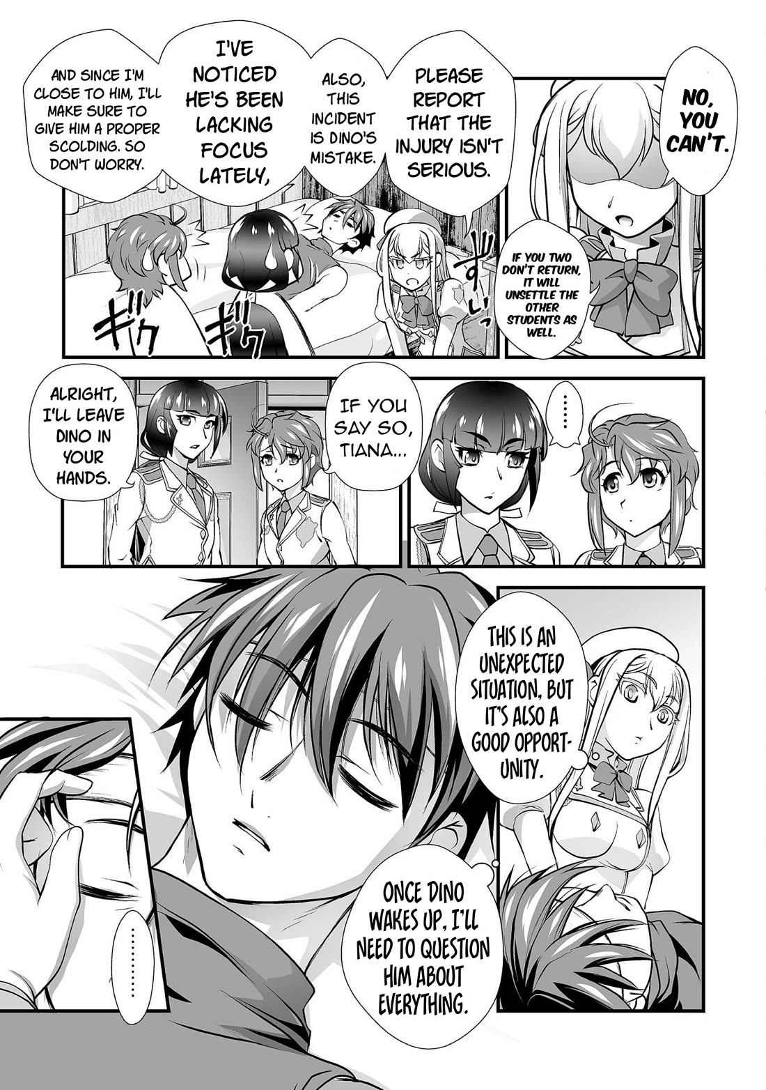 The Reward For Keeping Quiet Was Sex With Girls Dressed As Men Chapter 13 - Page 20