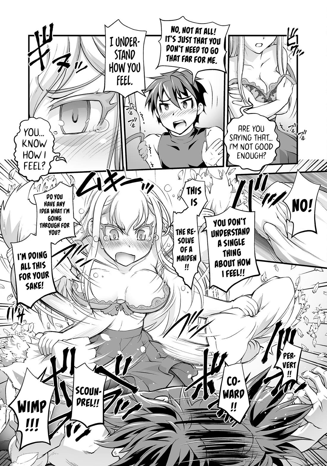 The Reward For Keeping Quiet Was Sex With Girls Dressed As Men Chapter 14 - Page 11