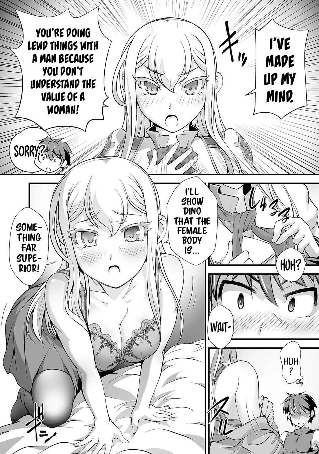 The Reward For Keeping Quiet Was Sex With Girls Dressed As Men Chapter 14 - Page 9