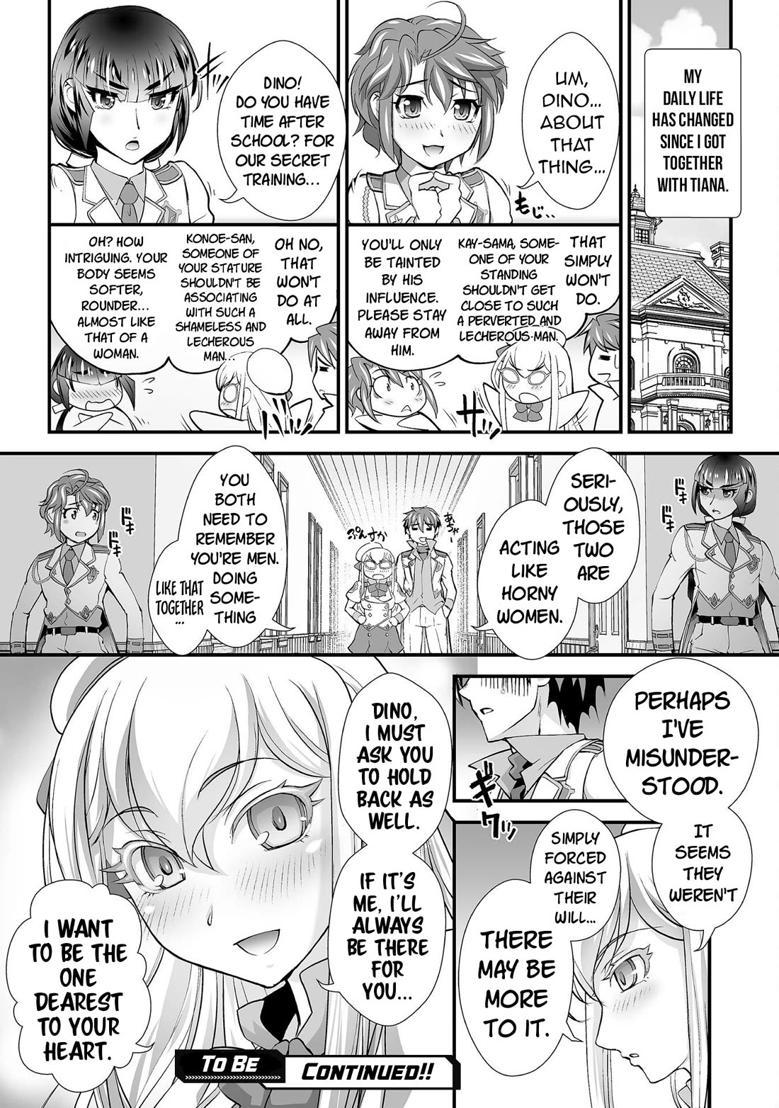 The Reward For Keeping Quiet Was Sex With Girls Dressed As Men Chapter 15 - Page 21