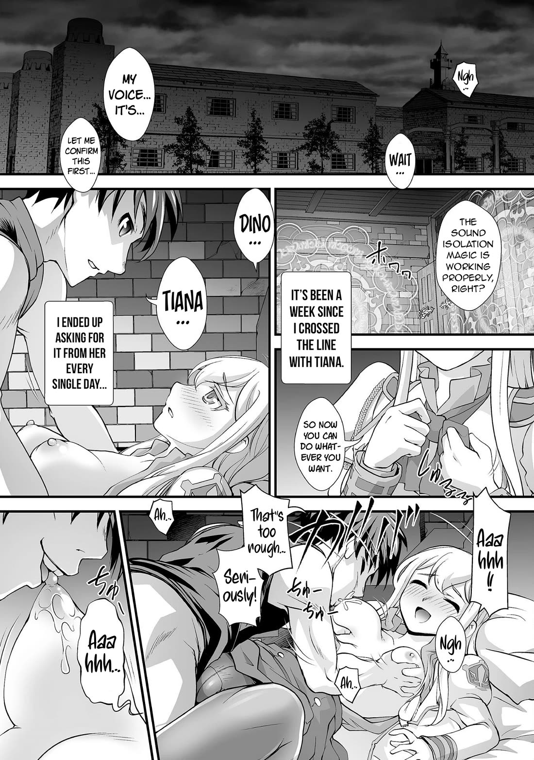 The Reward For Keeping Quiet Was Sex With Girls Dressed As Men Chapter 16 - Page 8