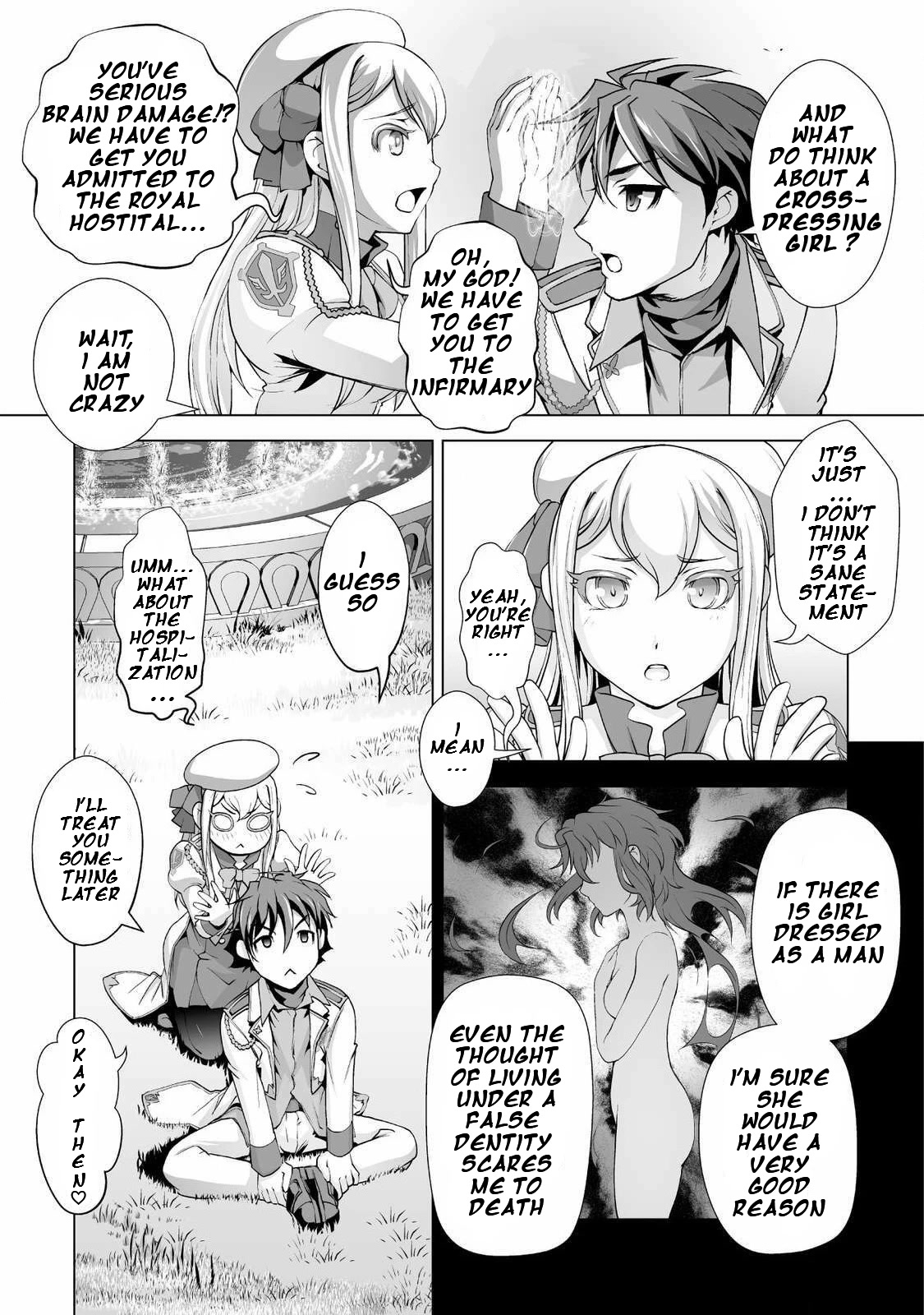 The Reward For Keeping Quiet Was Sex With Girls Dressed As Men Chapter 2 - Page 14