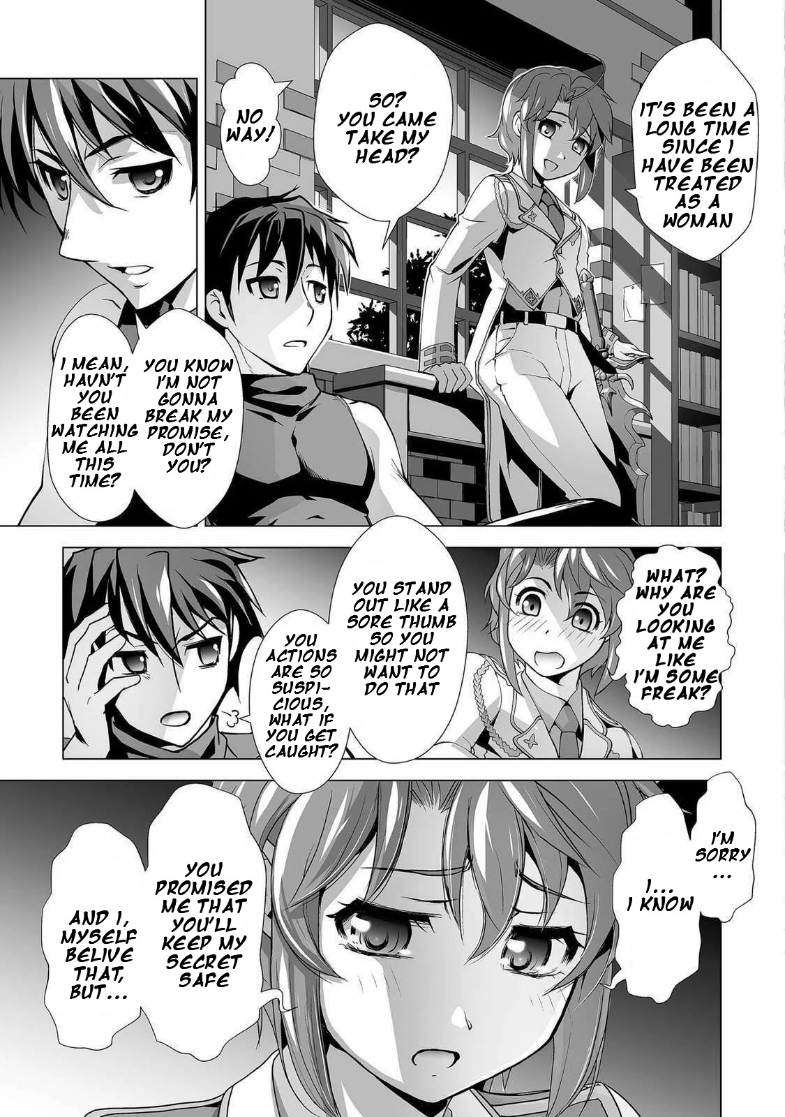 The Reward For Keeping Quiet Was Sex With Girls Dressed As Men Chapter 3 - Page 10