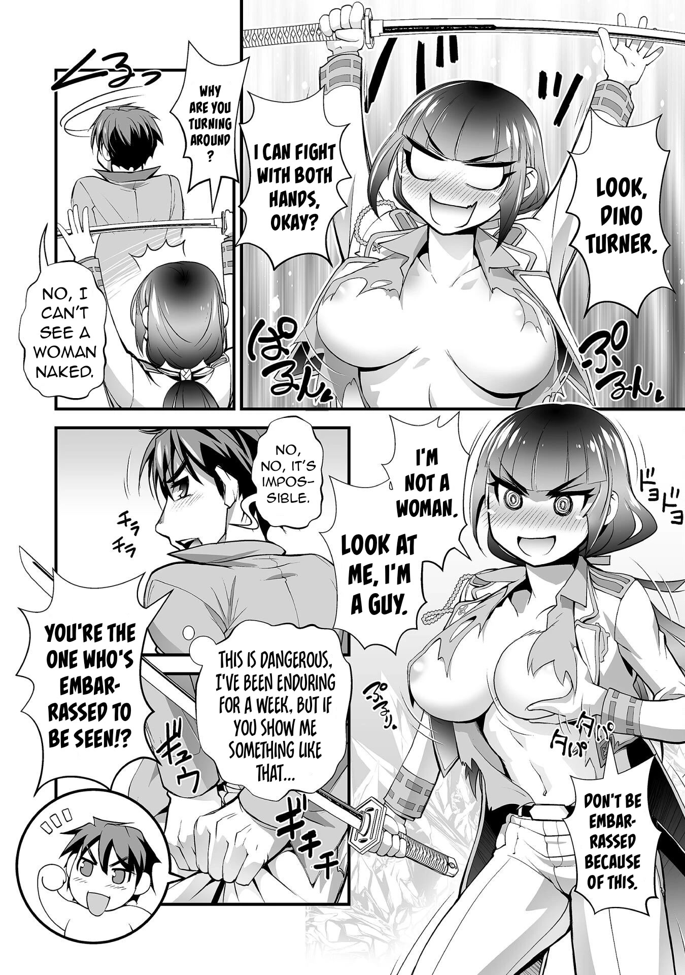 The Reward For Keeping Quiet Was Sex With Girls Dressed As Men Chapter 7 - Page 7