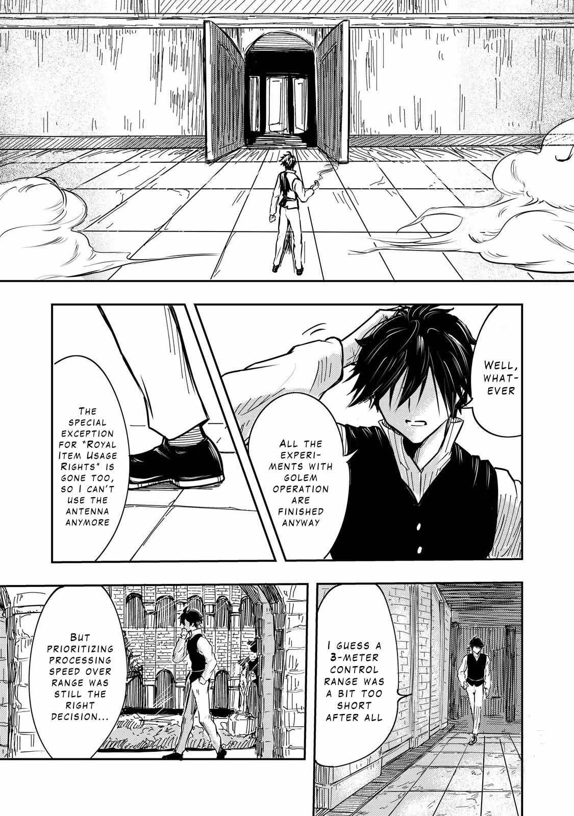 The Royal Capital One-Man Golem Master is Suddenly Banished?! Chapter 1 - Page 11