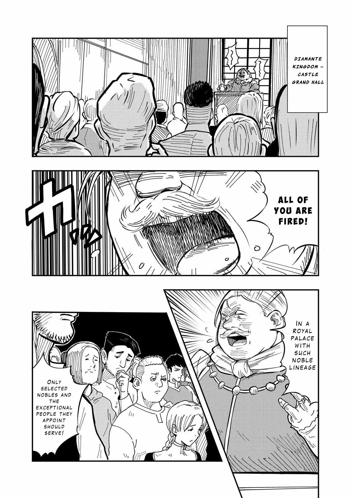 The Royal Capital One-Man Golem Master is Suddenly Banished?! Chapter 1 - Page 4